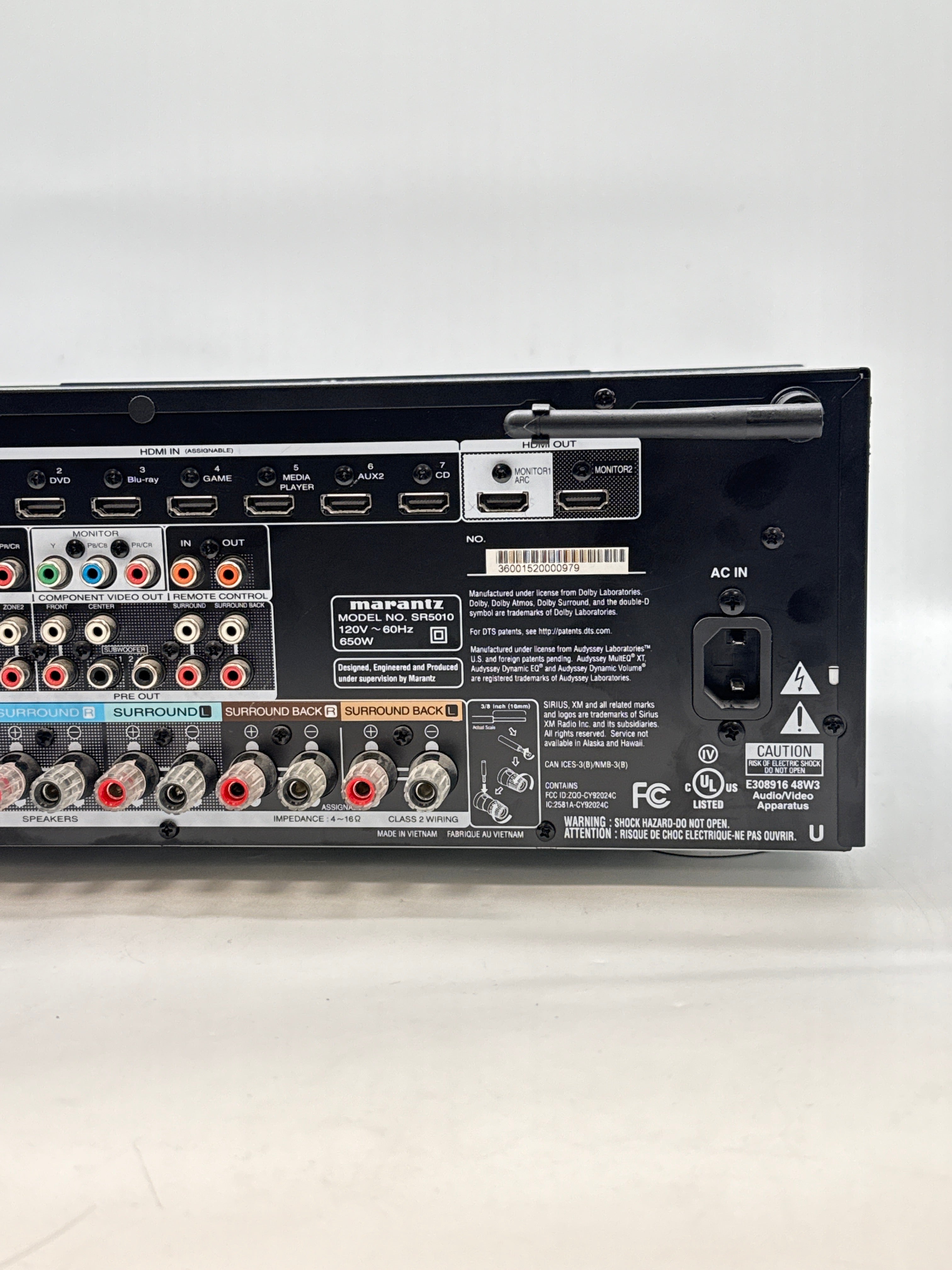 Marantz SR5010 Network AV Surround Receiver 7.2 Channel - Used Tested