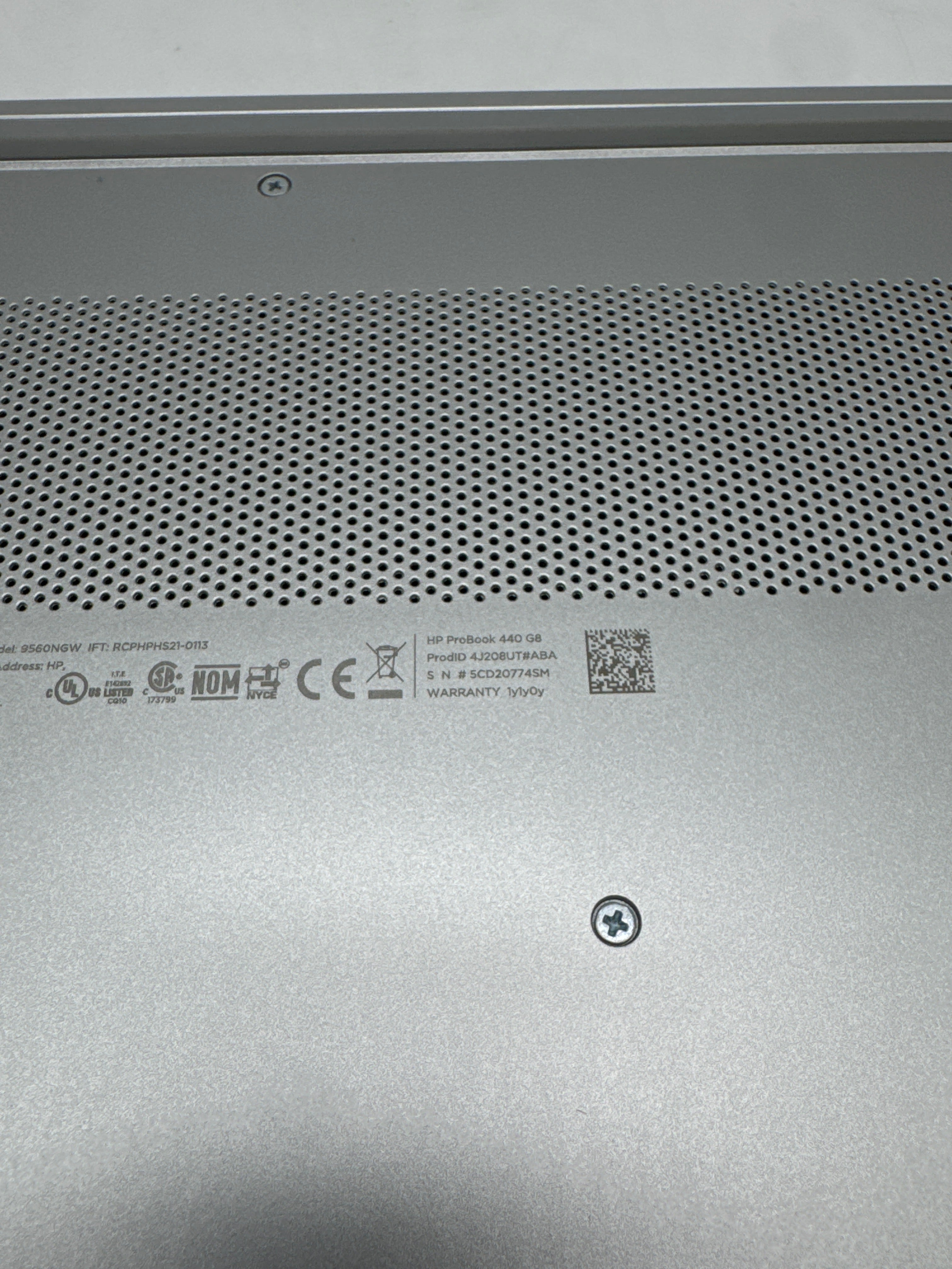 HP ProBook 440 G8 Core i5-1135G7 16GB RAM 512GB SSD - For Parts