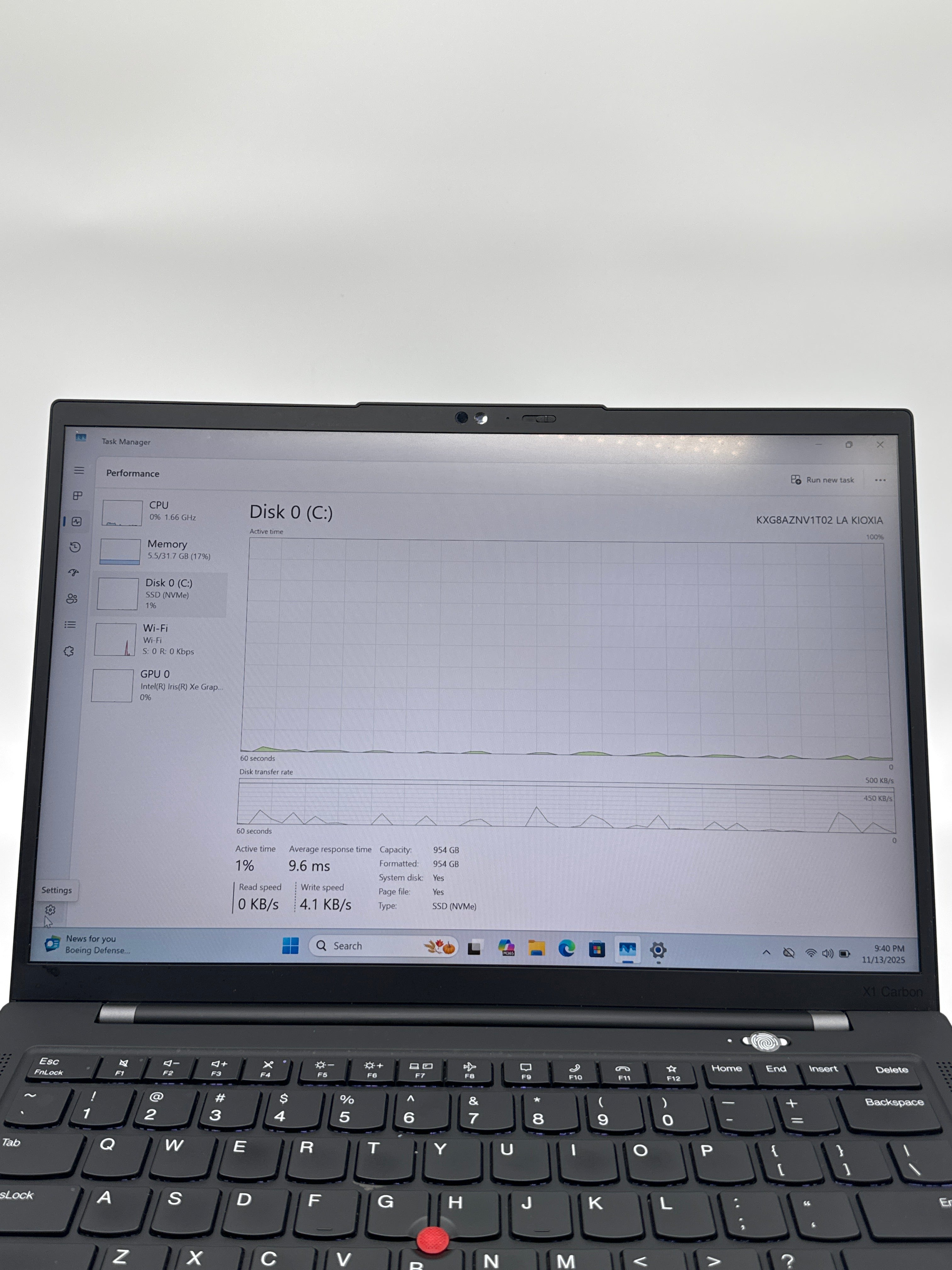 Lenovo ThinkPad X1 Gen 11 14 inch Touch Screen 13th Gen Intel i7 32GB Ram 1TB SSD