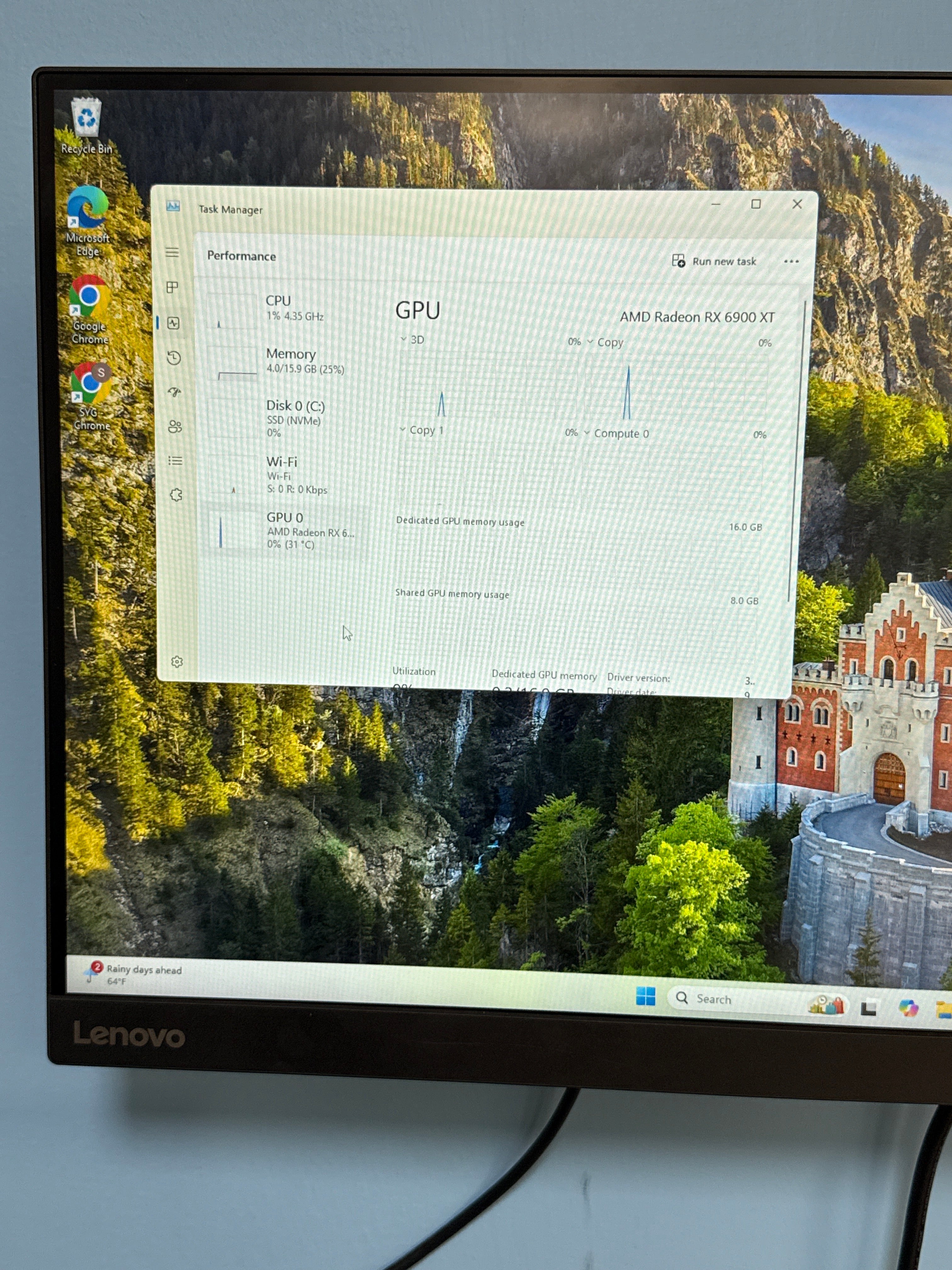 Cross Air AMD Ryzen 7 5800X 16GB RAM 1TB SSD RX 6900 XT