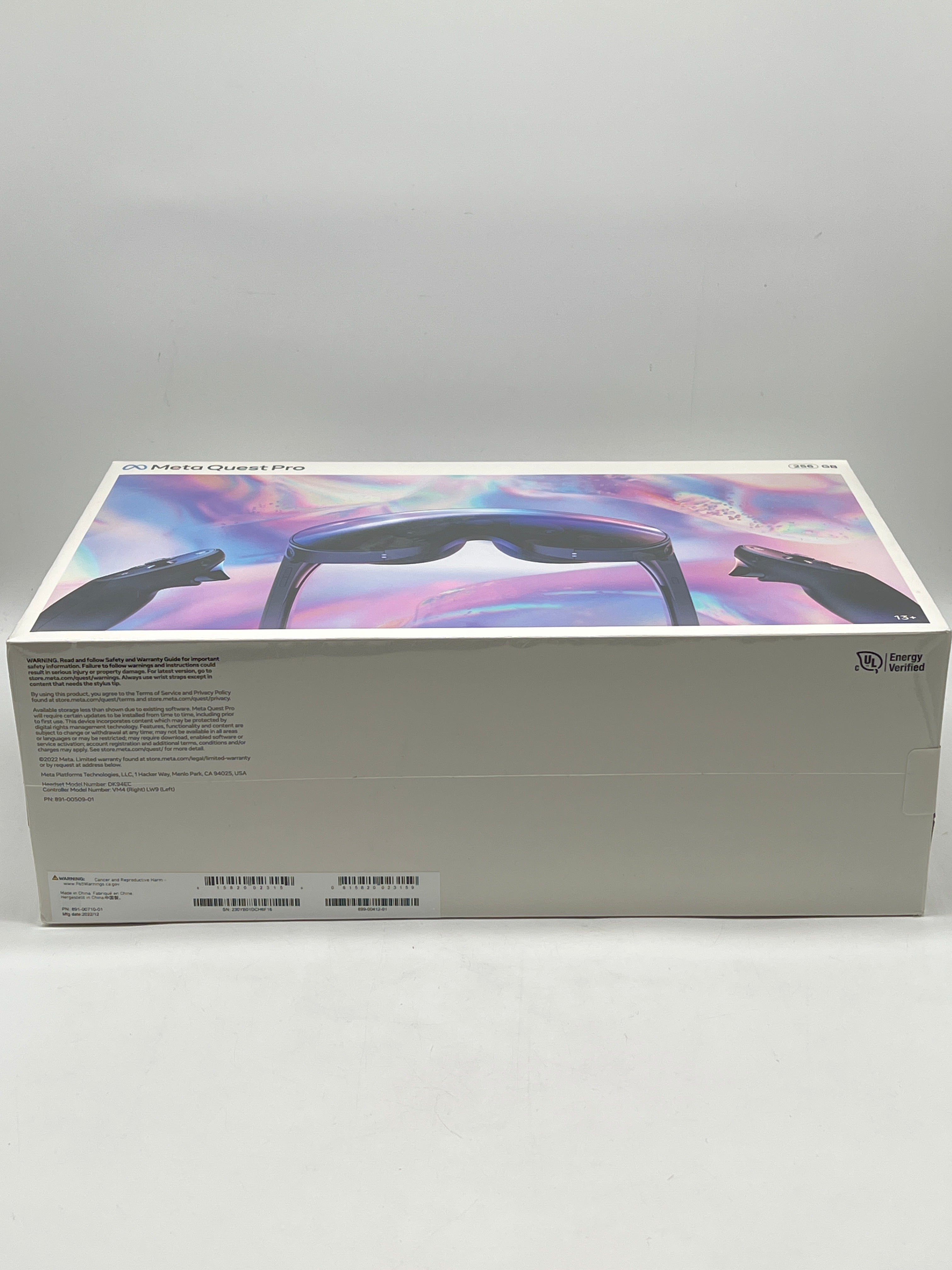 Meta Quest Pro VR Headset 256GB Black - New In Box