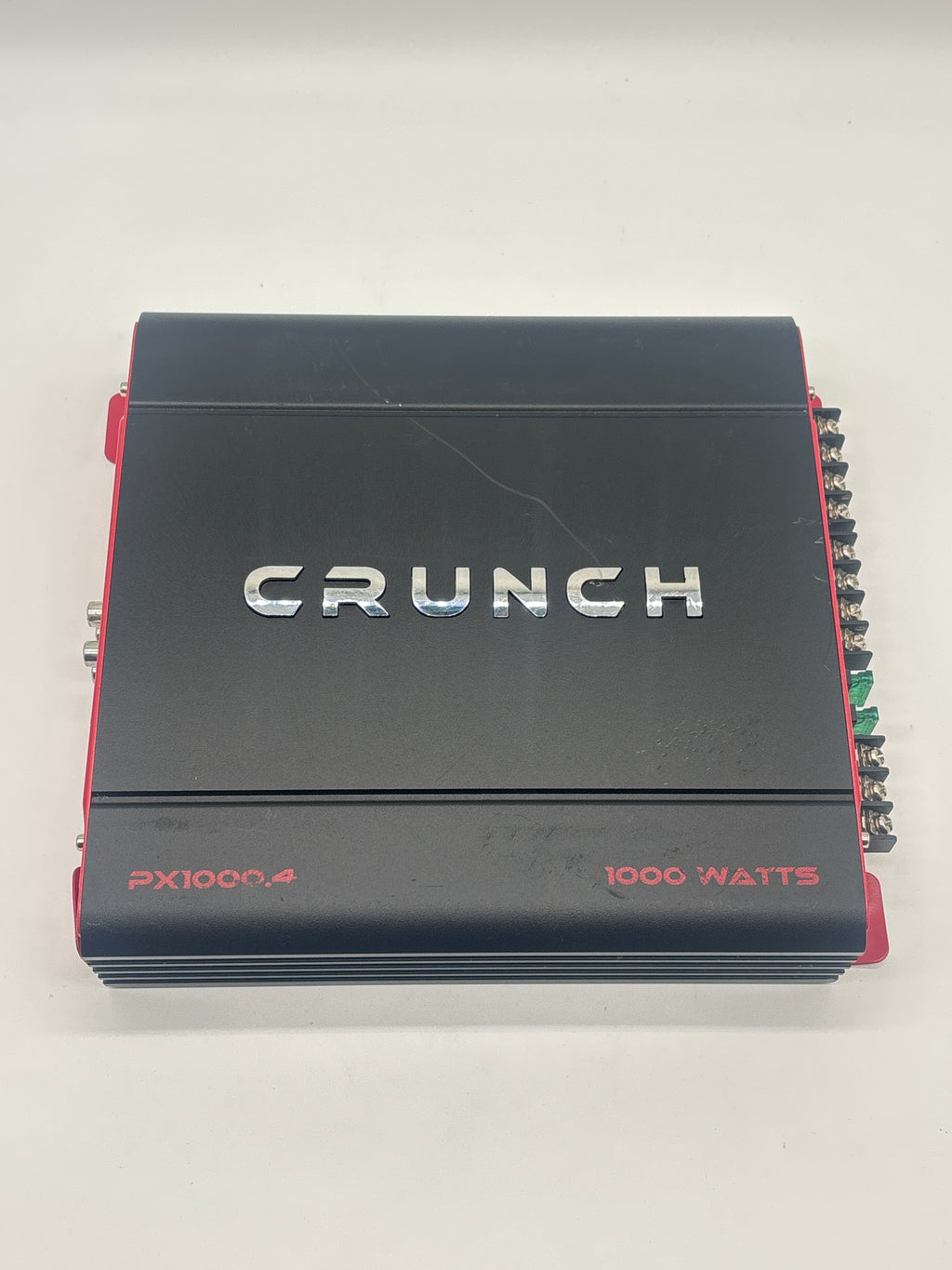 TX01-27470 Crunch PX-1025.4 Car Audio Amplifier 1000W RMS 4 Channels Black Condition B