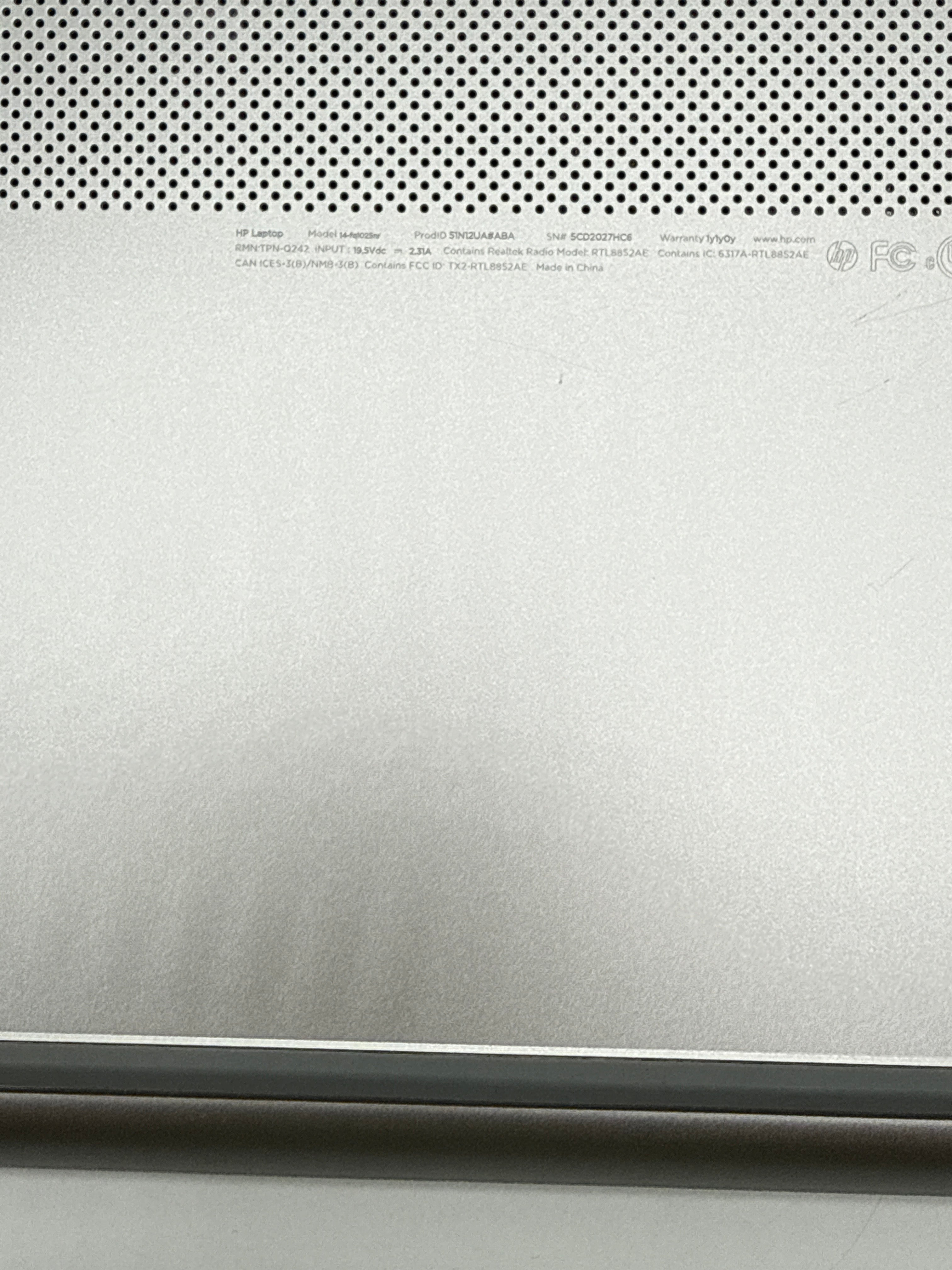 HP 14-FQ1025NR Ryzen 5 5500U 8GB RAM 256GB SSD
