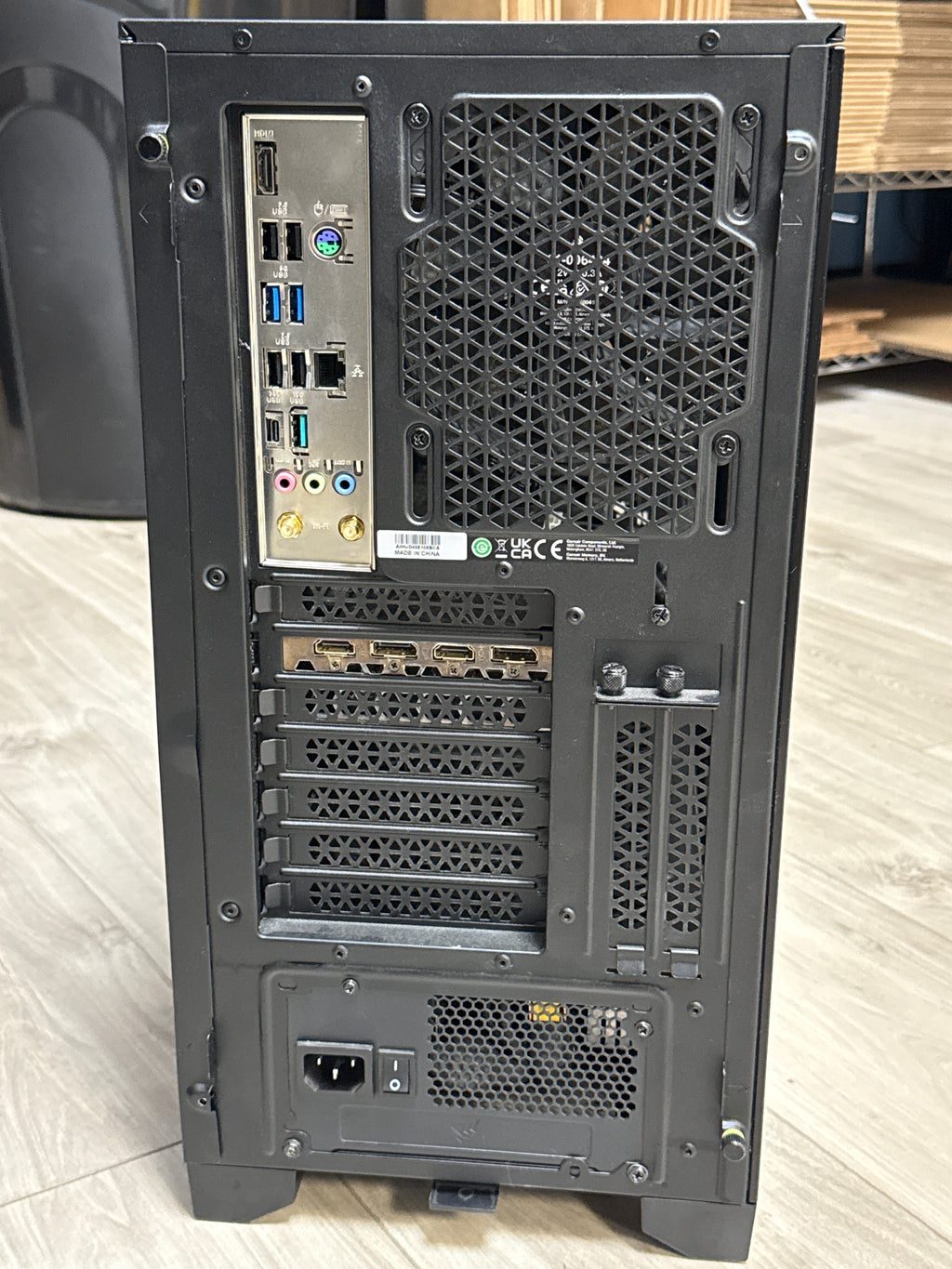 Custom PC i9-12900K 32GB RAM 1TB HDD + 120GB SSD RTX 3060 Ti