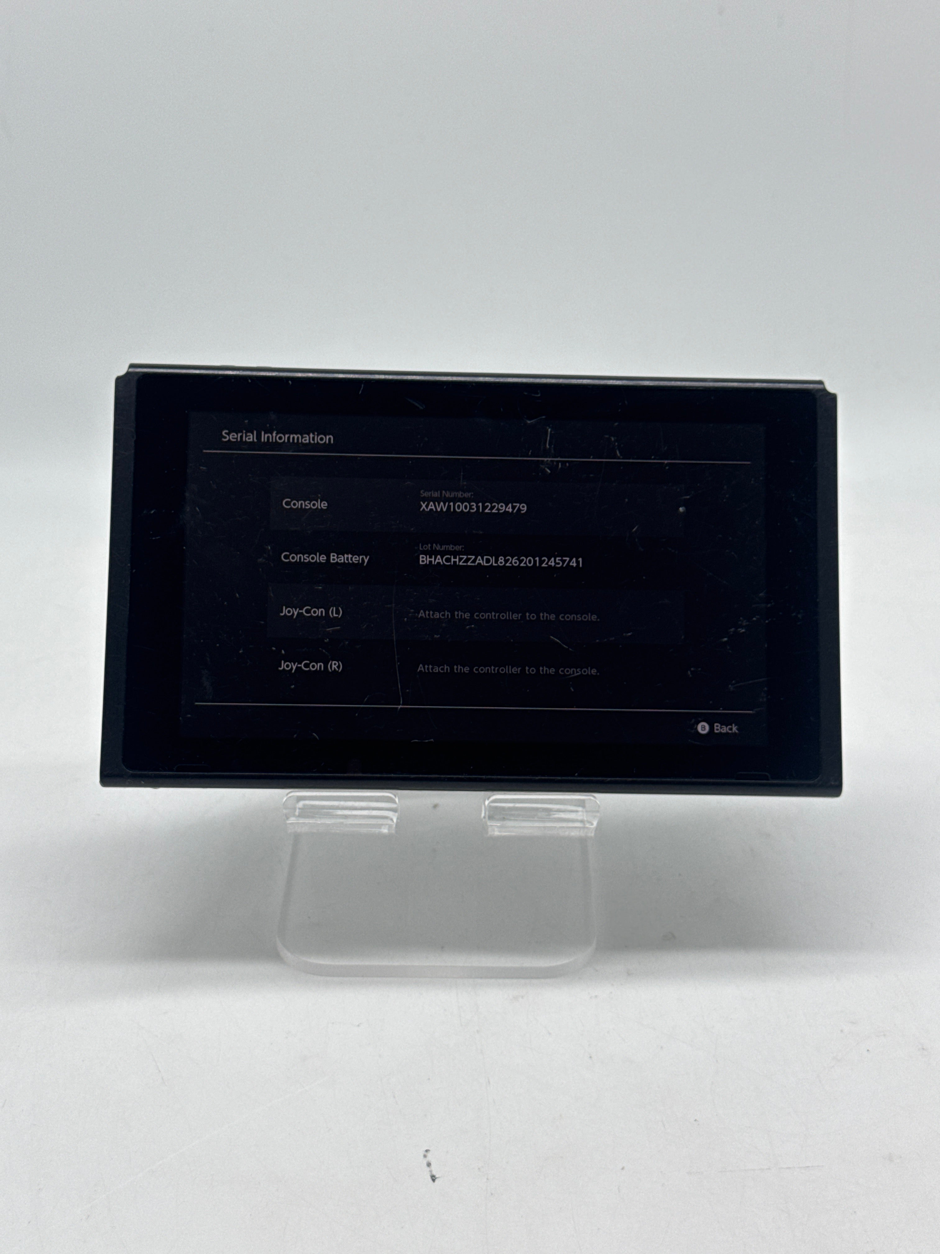 Nintendo Switch HAC-001 32GB Console Tablet Only Tested Working