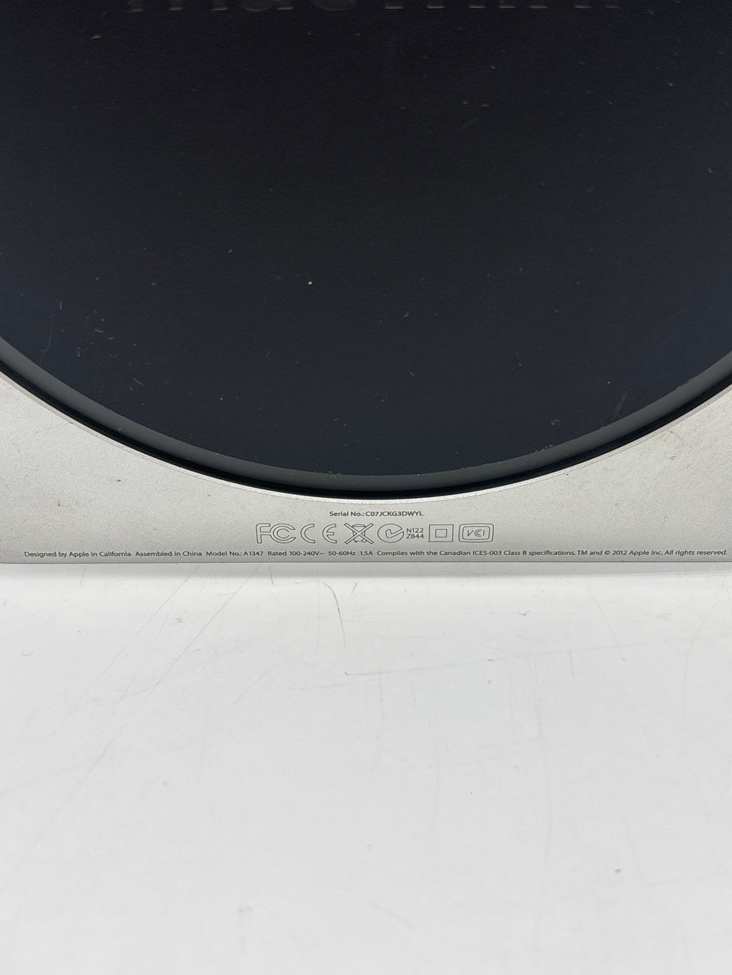 Apple Mac mini A1347 i5 3rd Gen 4GB RAM 500GB HDD - For Parts (No OS)