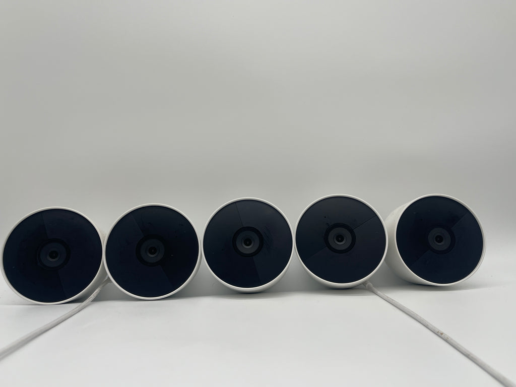 Google Nest Cam G3AL9 Indoor Outdoor Security Camera 1080P Lot of 5