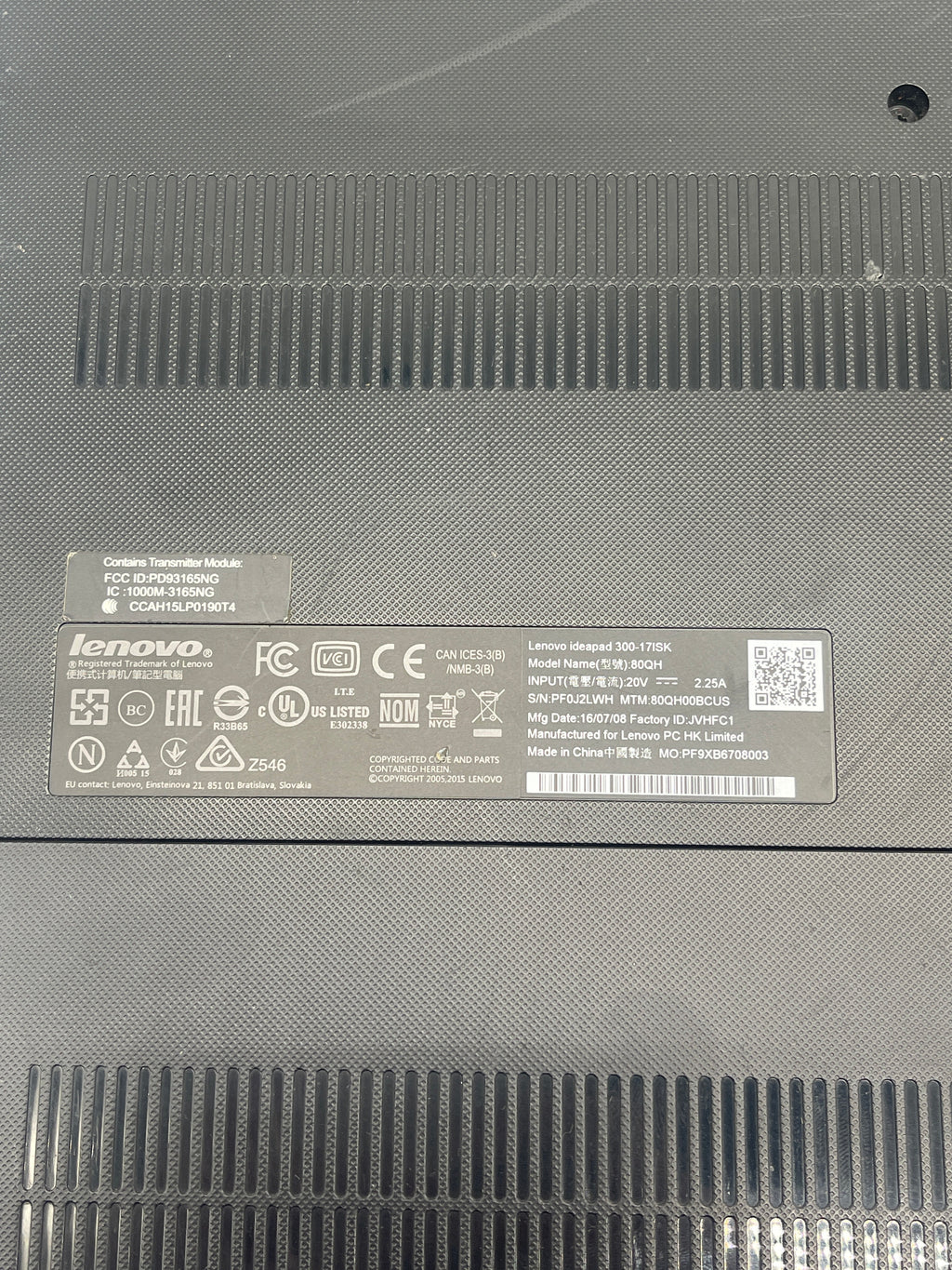 Lenovo IdeaPad 300 17.3 inch Intel Core i3 6th Gen 4GB RAM 500GB HDD
