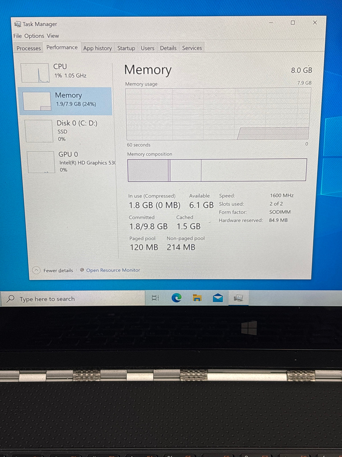 Lenovo Yoga 3 Pro 14" Core M-5Y70 8GB RAM 256GB SSD Orange - Bad Battery