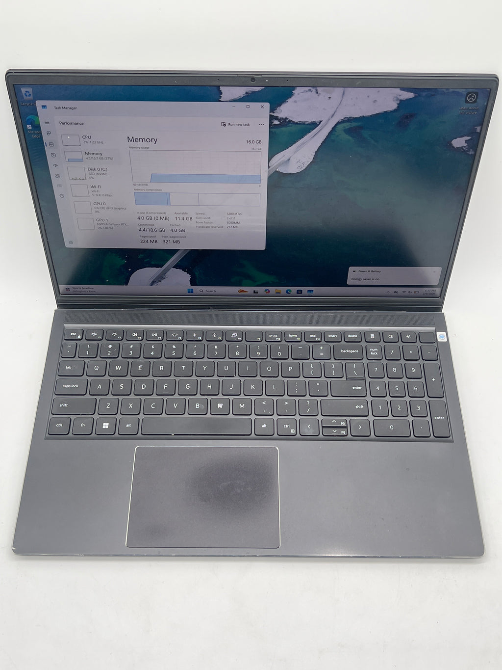 Dell Vostro 15 7510 i7-11800H 16GB RAM 1TB SSD GeForce RTX 3050Ti - Used