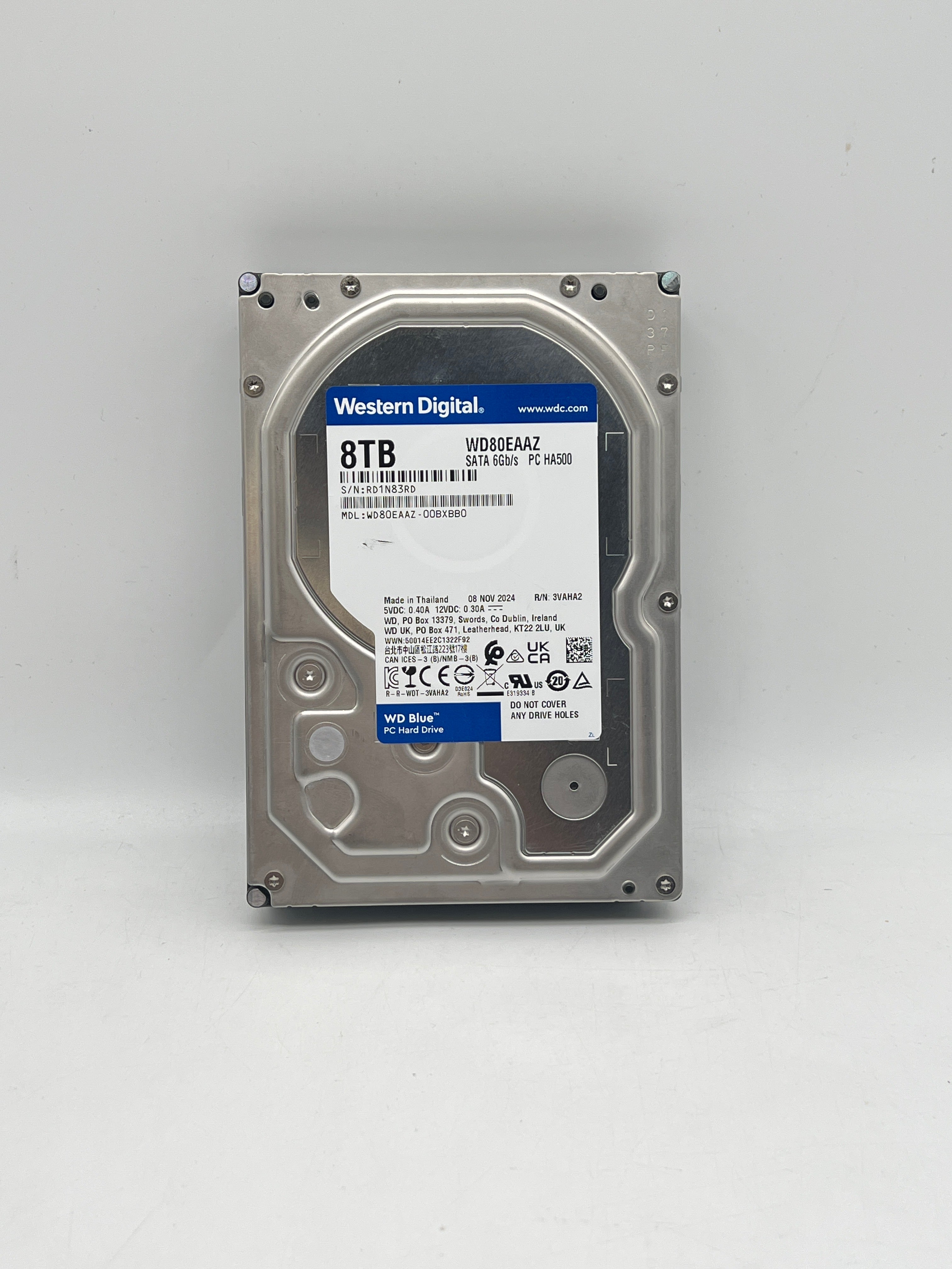 Western Digital WD Blue 8TB 3.5" SATA Hard Drive