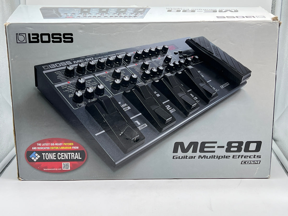 Boss ME-80 Guitar Multi-Effects Processor Pedal Black - Used