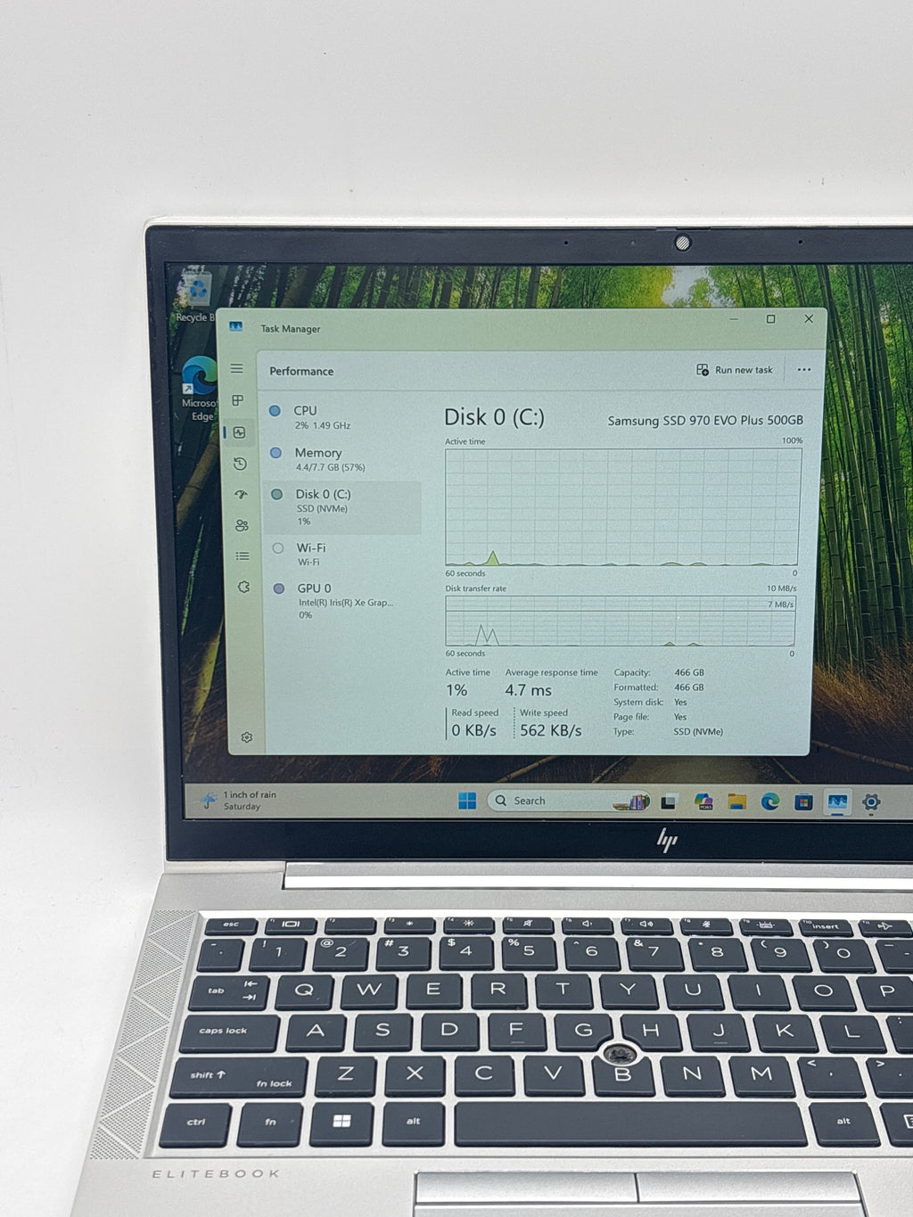 HP EliteBook 840 G8 i5-1145G7 8GB RAM 256GB SSD