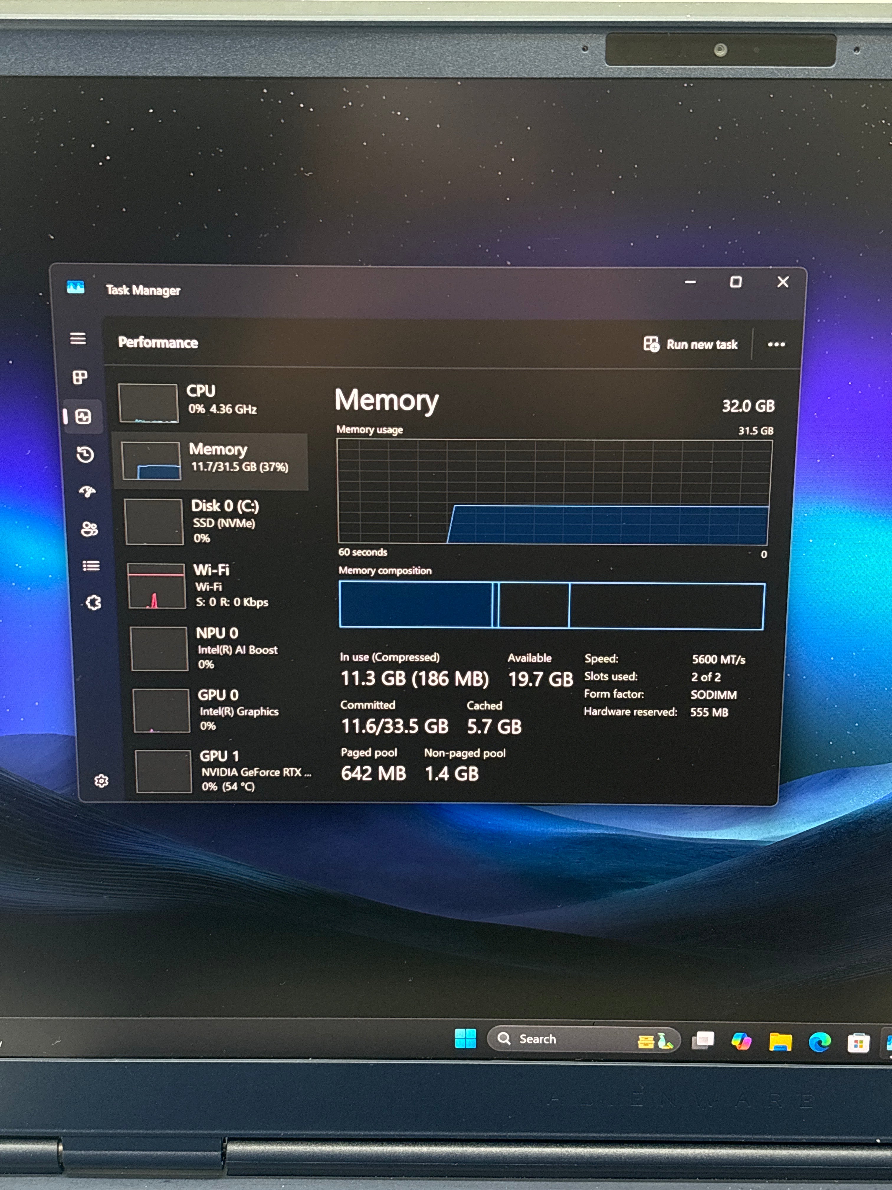 Dell Alienware 16X Aurora AC16251 Core Ultra 9 275HX 32GB RAM 1TB SSD