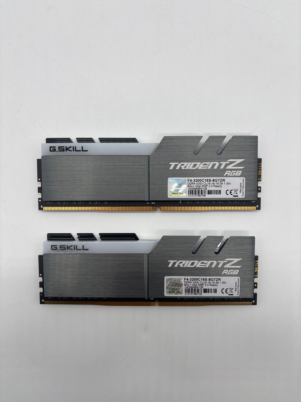 G Skill Trident Z RGB DDR4 3200 CL16 - 16GB (2x 8GB)
