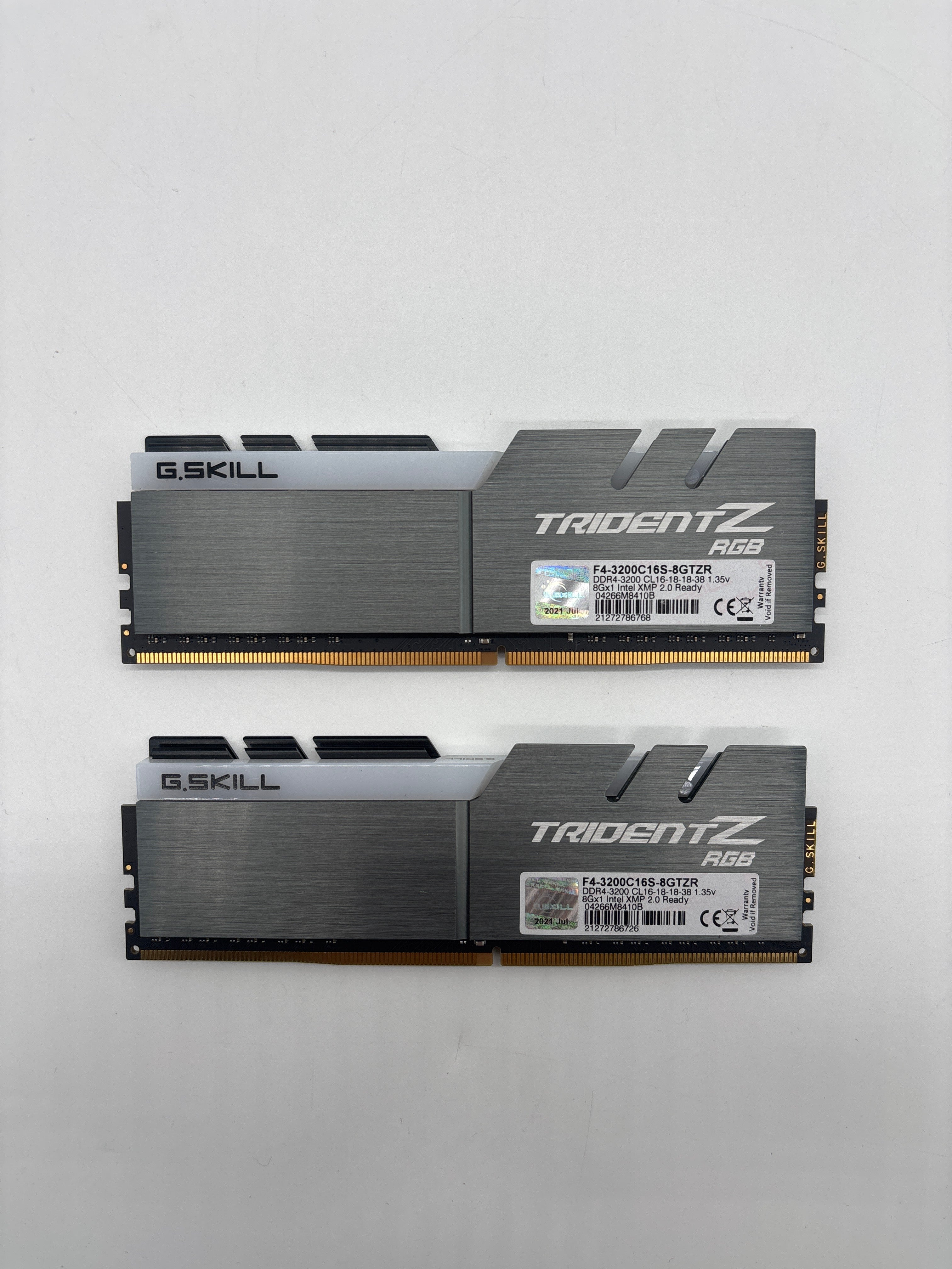 G Skill Trident Z RGB DDR4 3200 CL16 - 16GB (2x 8GB)
