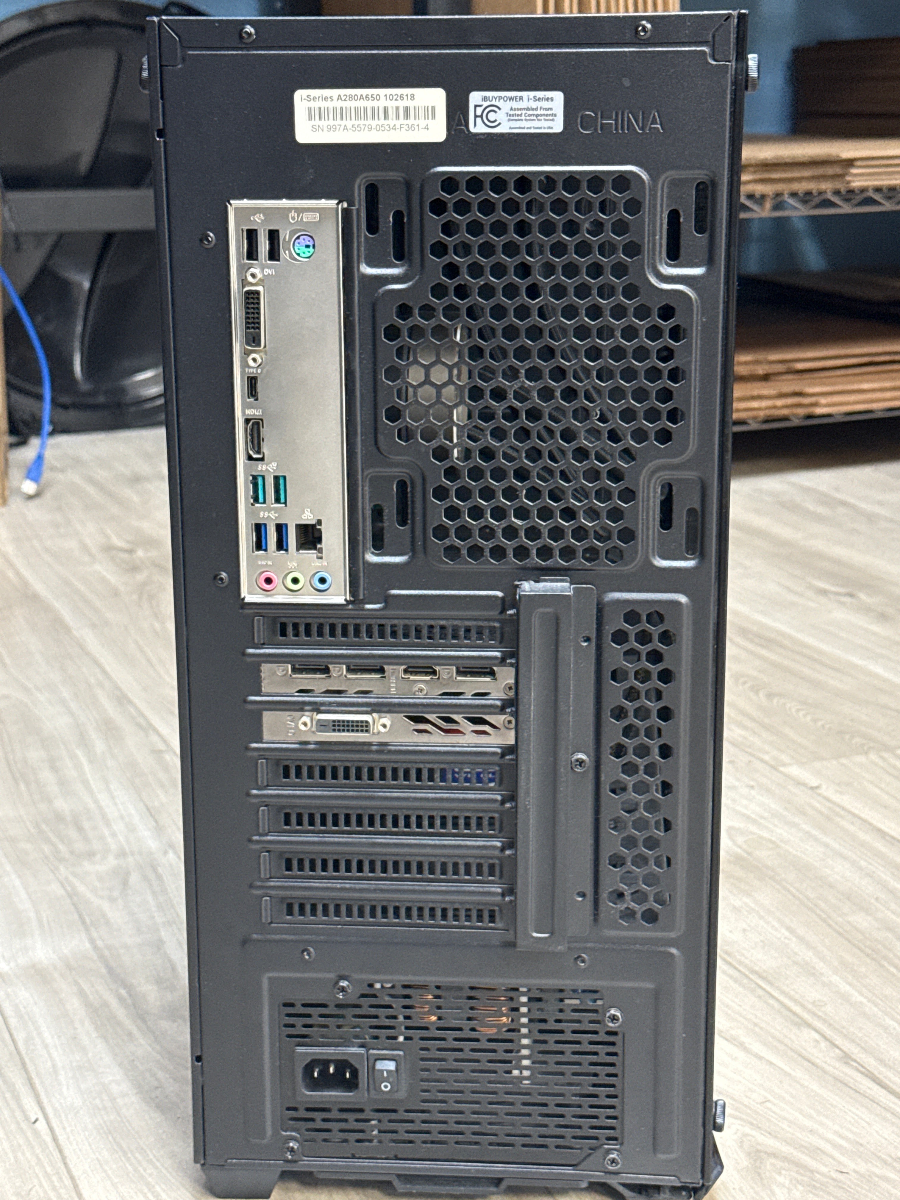 Custom Gaming Desktop Ryzen 7 2700X 16GB RAM GTX 1080