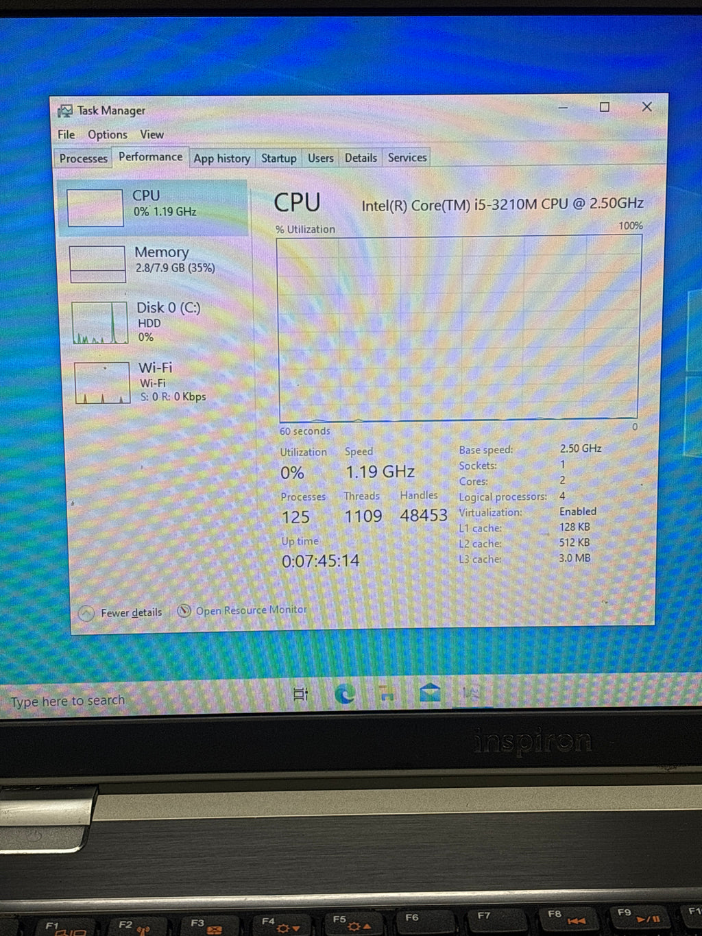 Dell Inspiron 5520 i5-3210m 8GB RAM 1TB HDD - For Parts (Read DESC)