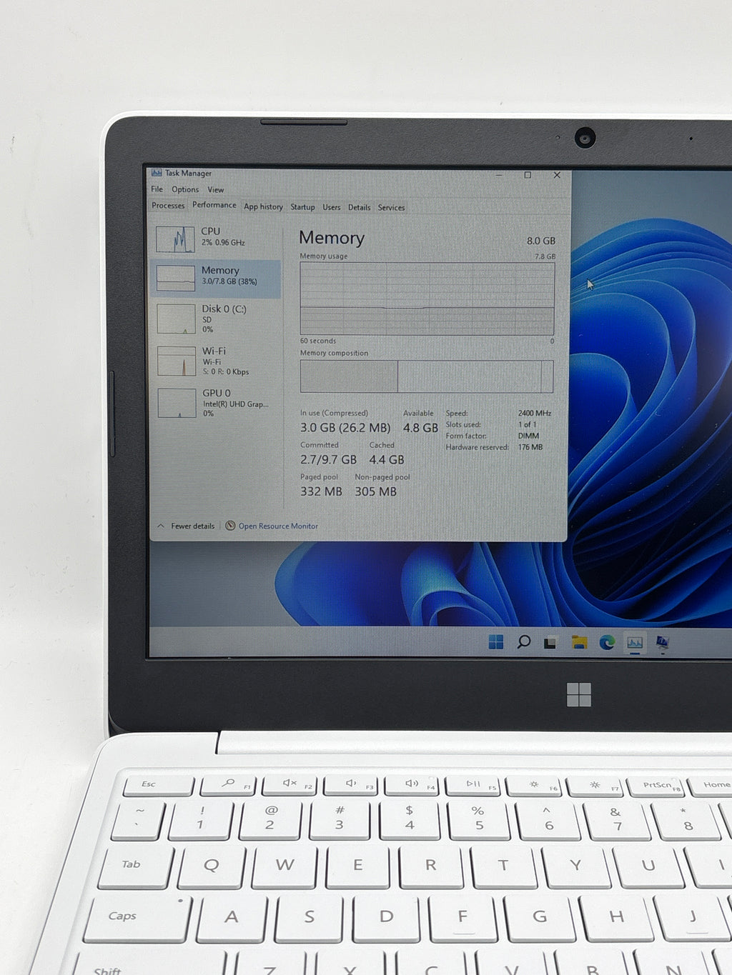 Microsoft Surface Laptop SE Celeron N4120 8GB RAM 128GB SD - Used