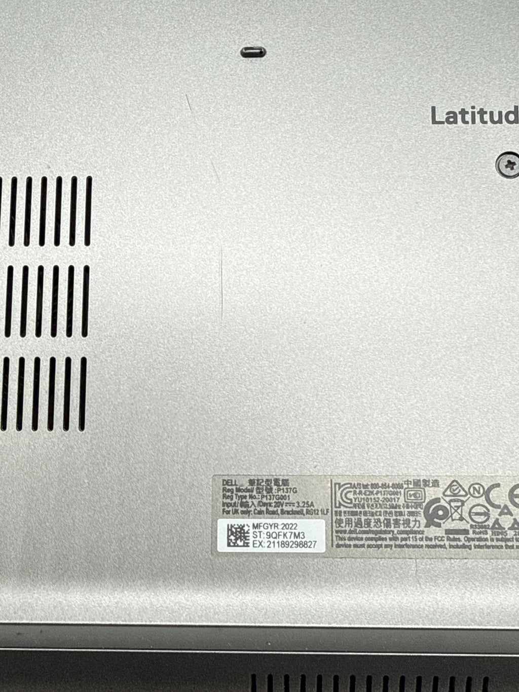 Dell Latitude 5420 Intel Core i7-1185G7 16GB RAM 256GB SSD