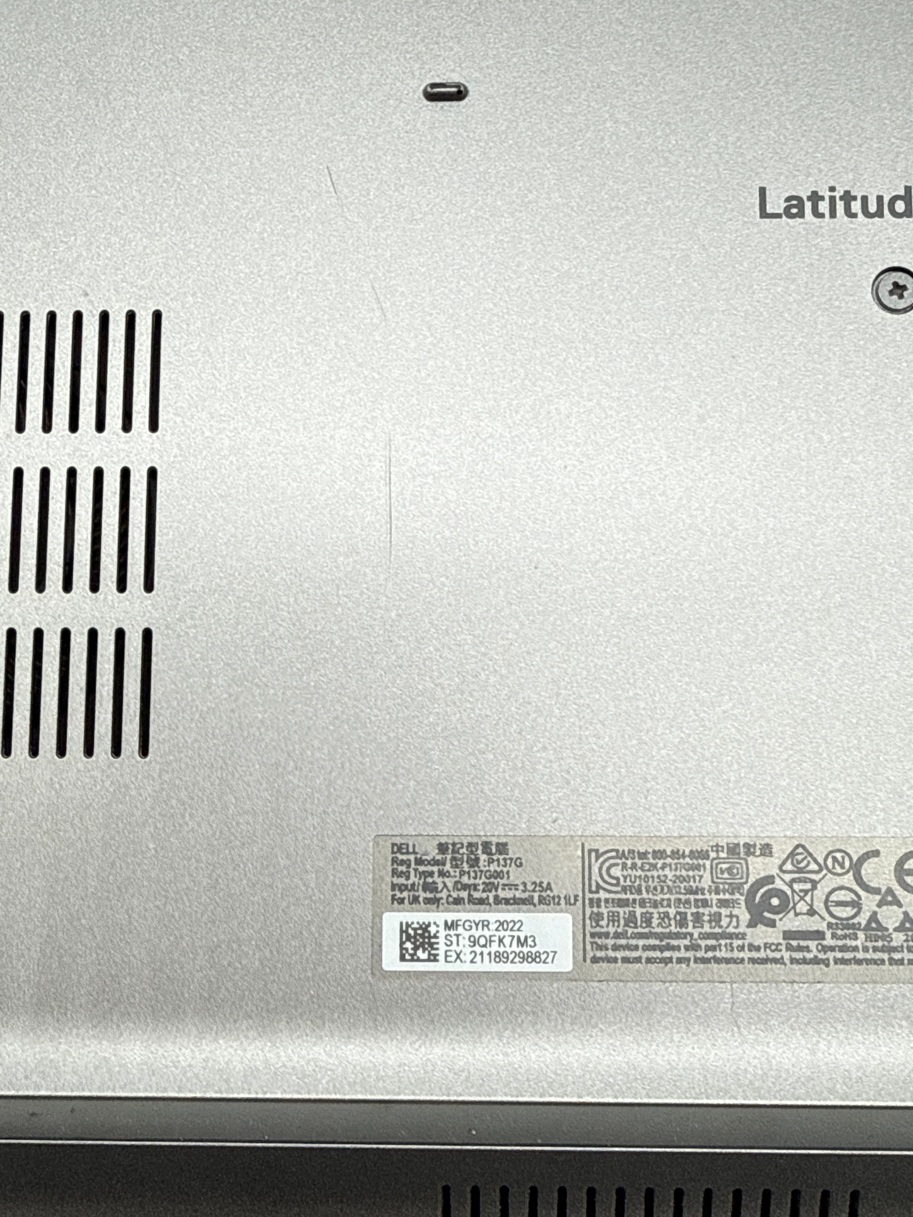 Dell Latitude 5420 Intel Core i7-1185G7 16GB RAM 256GB SSD