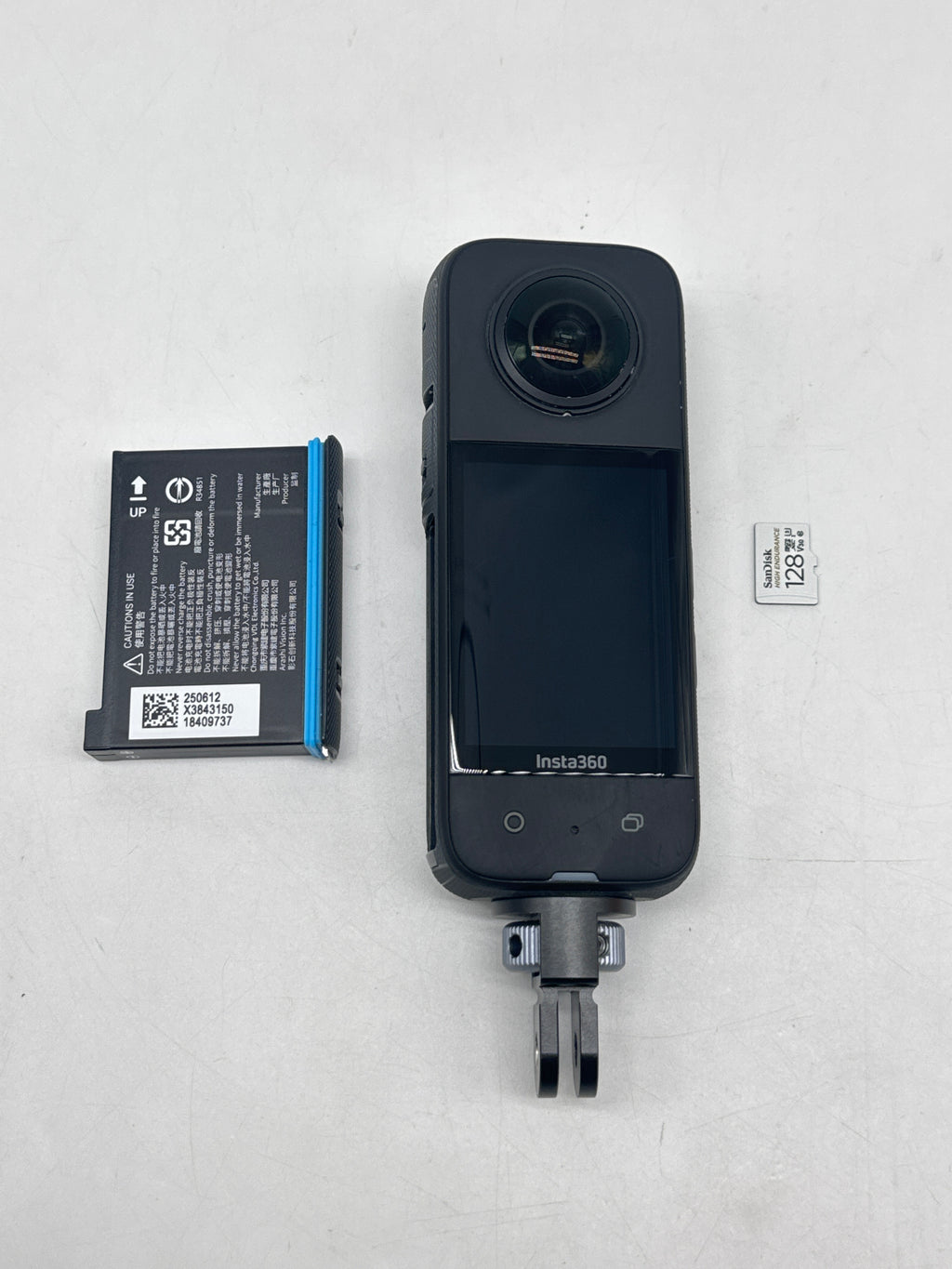 Insta360 X3 5.7K 360 AI Action Camera 4k Waterproof Touchscreen W/Battery
