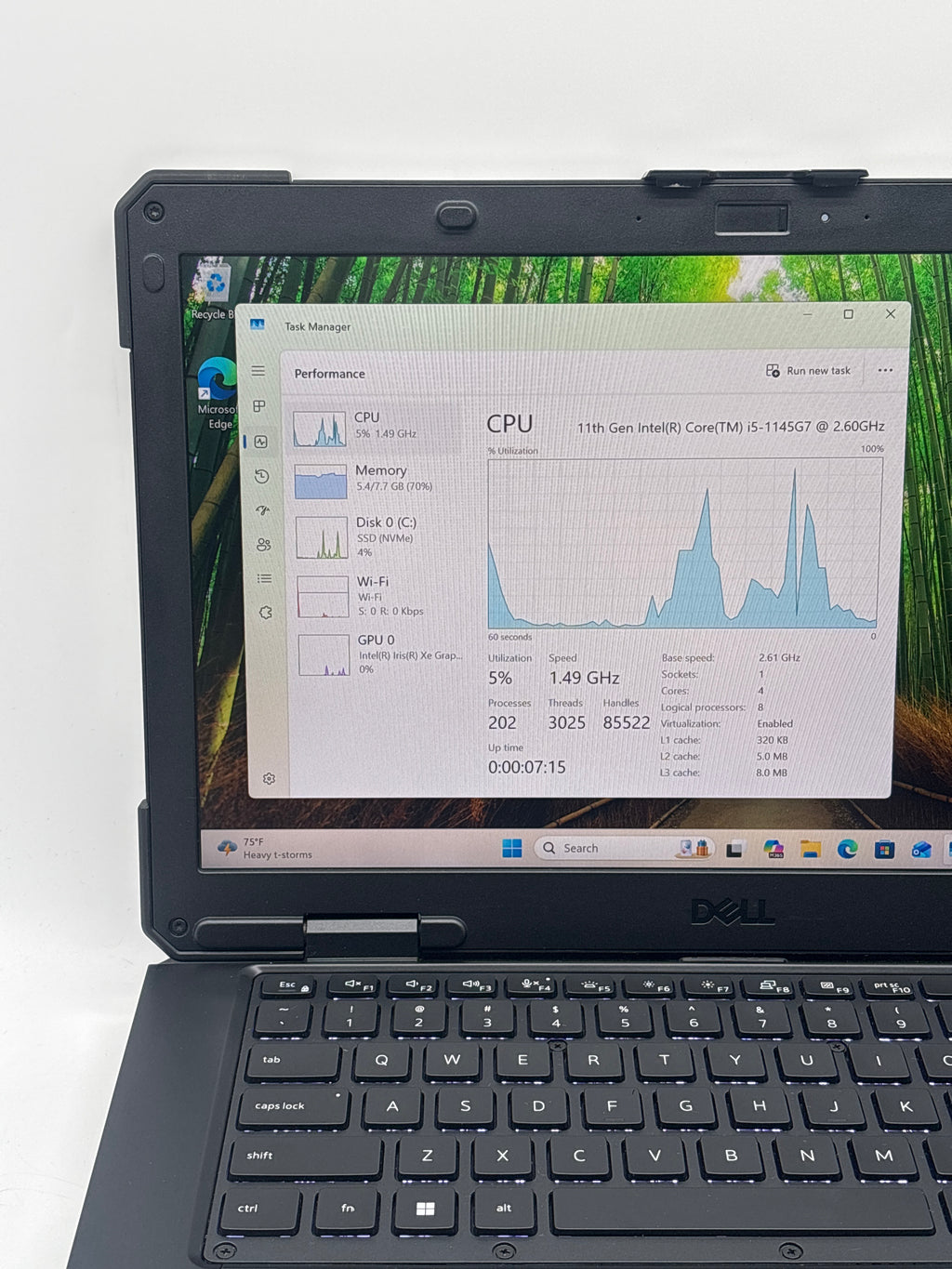 Dell Latitude 5430 Rugged i5-1145G7 8GB RAM 512GB SSD Used