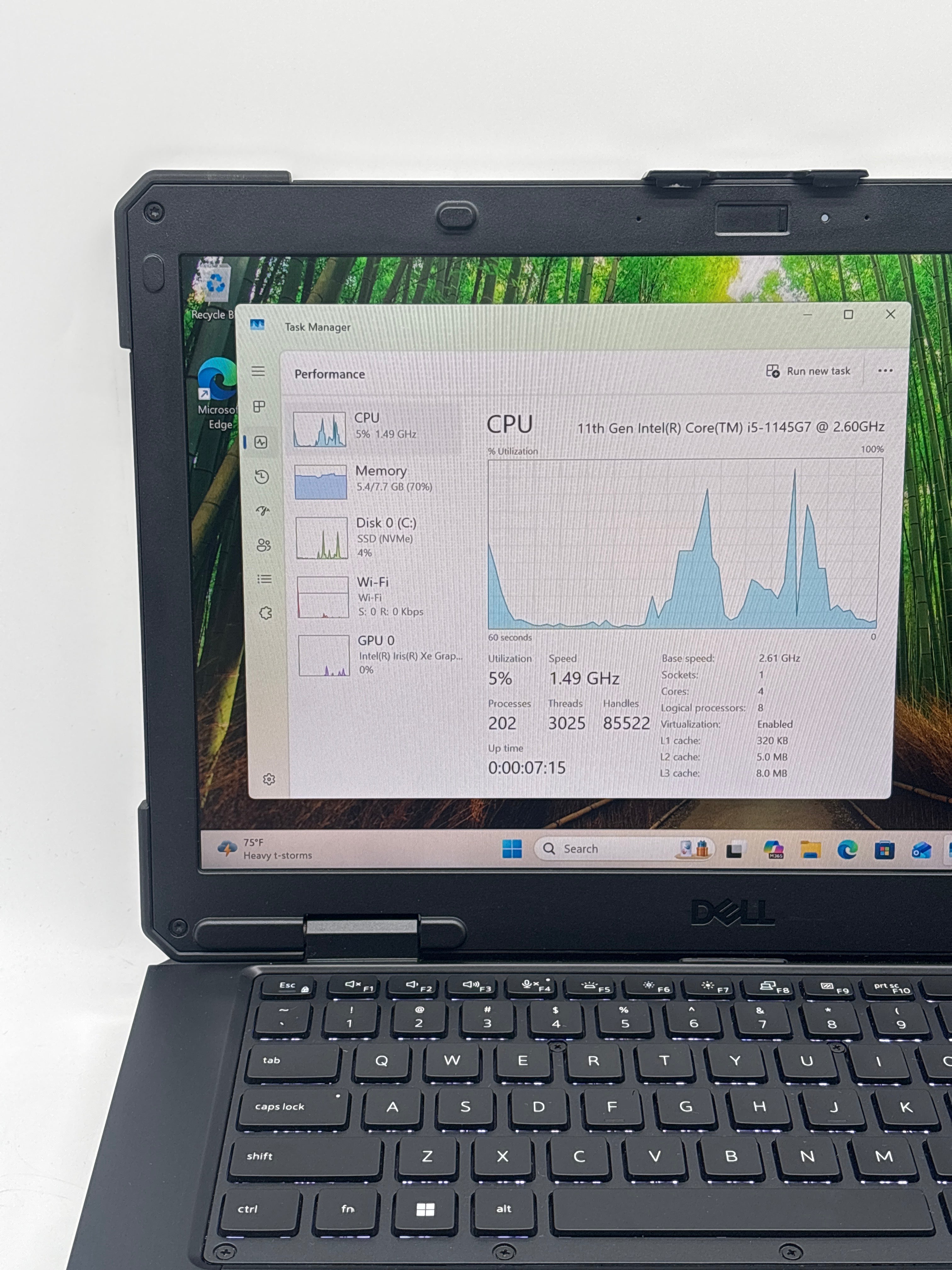 Dell Latitude 5430 Rugged i5-1145G7 8GB RAM 512GB SSD Used