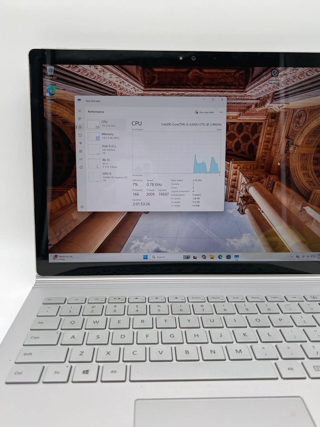 Microsoft Surface Book i5-6300U 8GB RAM 128GB SSD - Used