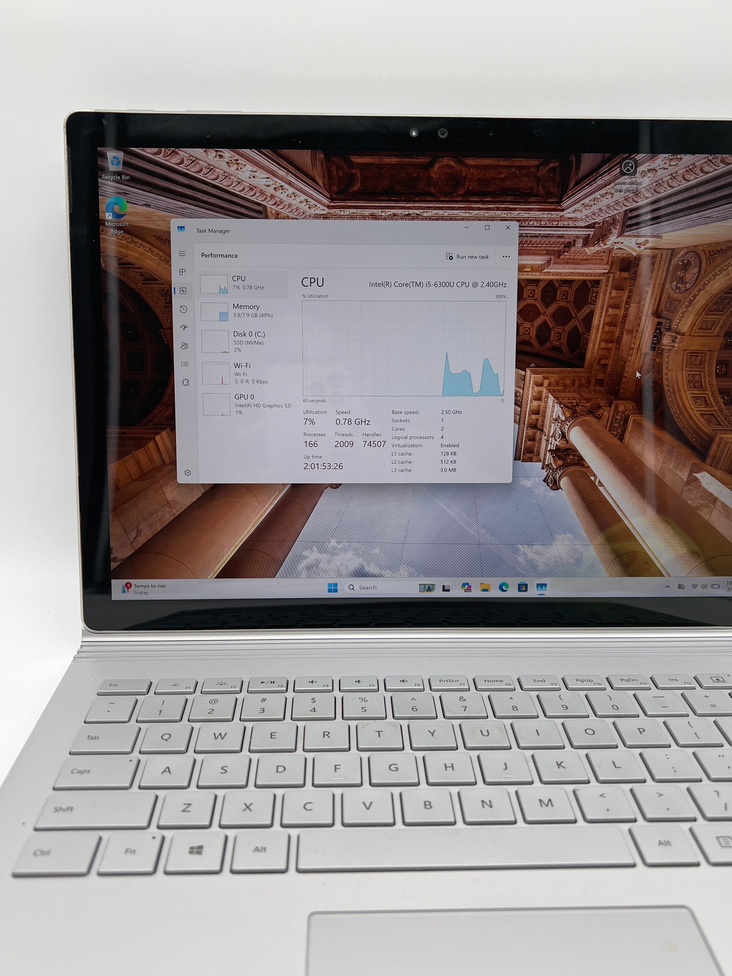 Microsoft Surface Book i5-6300U 8GB RAM 128GB SSD - Used