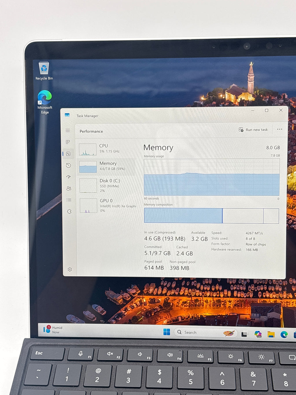 Microsoft Surface Pro 1983 i5-1145G7 8GB RAM 1TB SSD