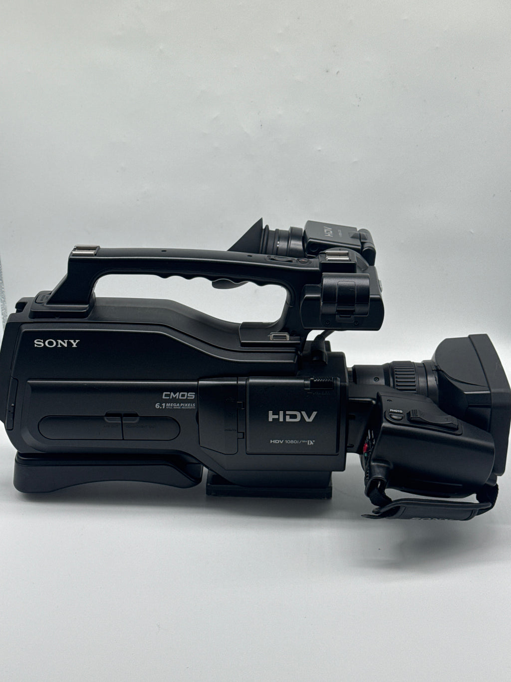 Sony HVR-HD1000U Shoulder-Mount HDV 1080i Camcorder 10x Zoom w/ Mic - For Parts
