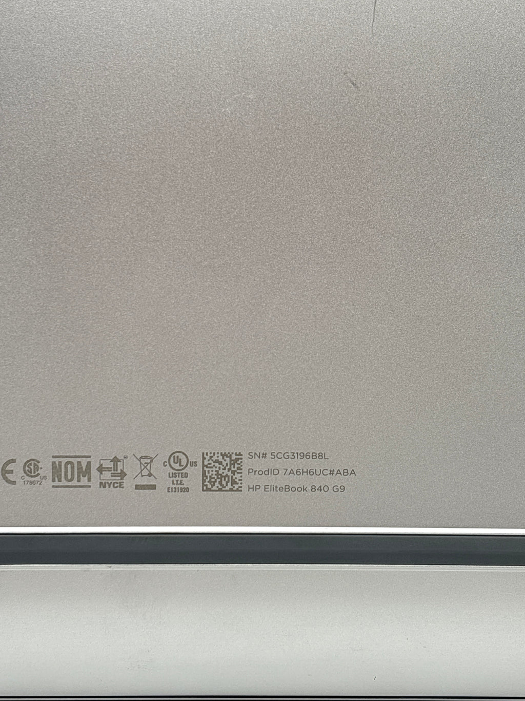 HP EliteBook 840 G9 14-inch i7-1255U 16GB RAM 512GB Silver - Used