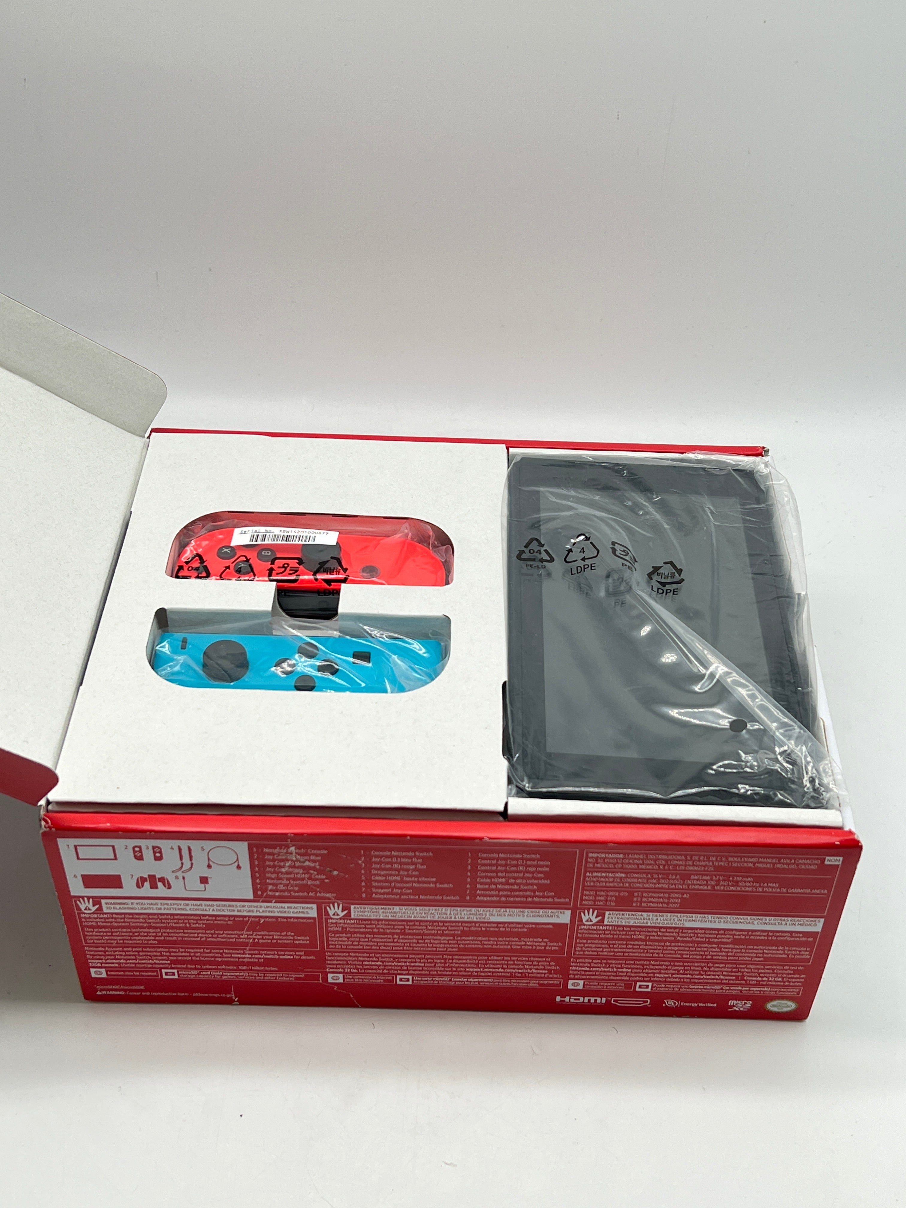 Nintendo Switch HAC-001 32GB Hand Console Open Box