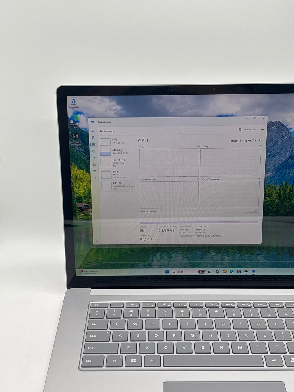 Microsoft Surface Laptop 4 i7-1185G7 8GB RAM 512GB SSD