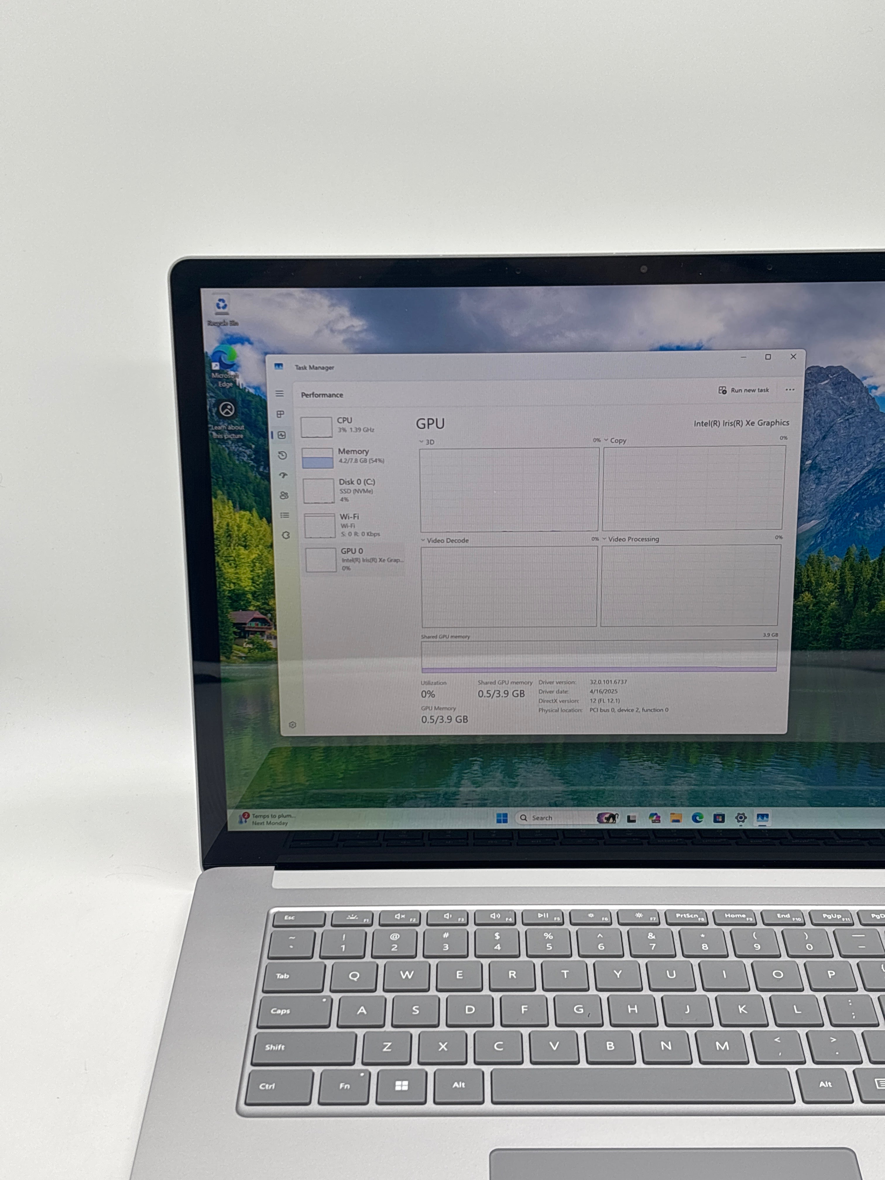 Microsoft Surface Laptop 4 i7-1185G7 8GB RAM 512GB SSD