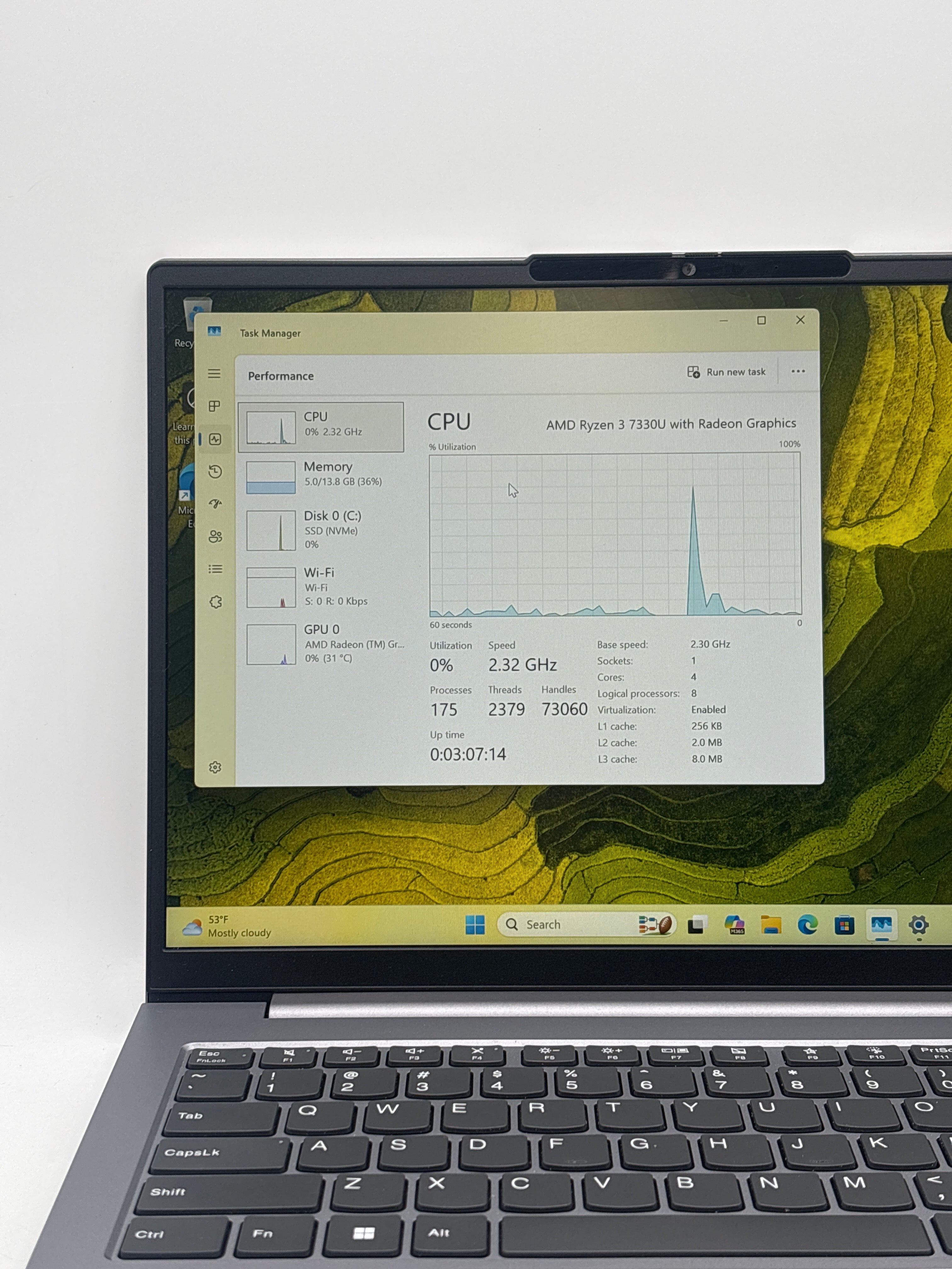 Lenovo Thinkbook 14 Ryzen 3 7330U 16GB RAM 256GB SSD