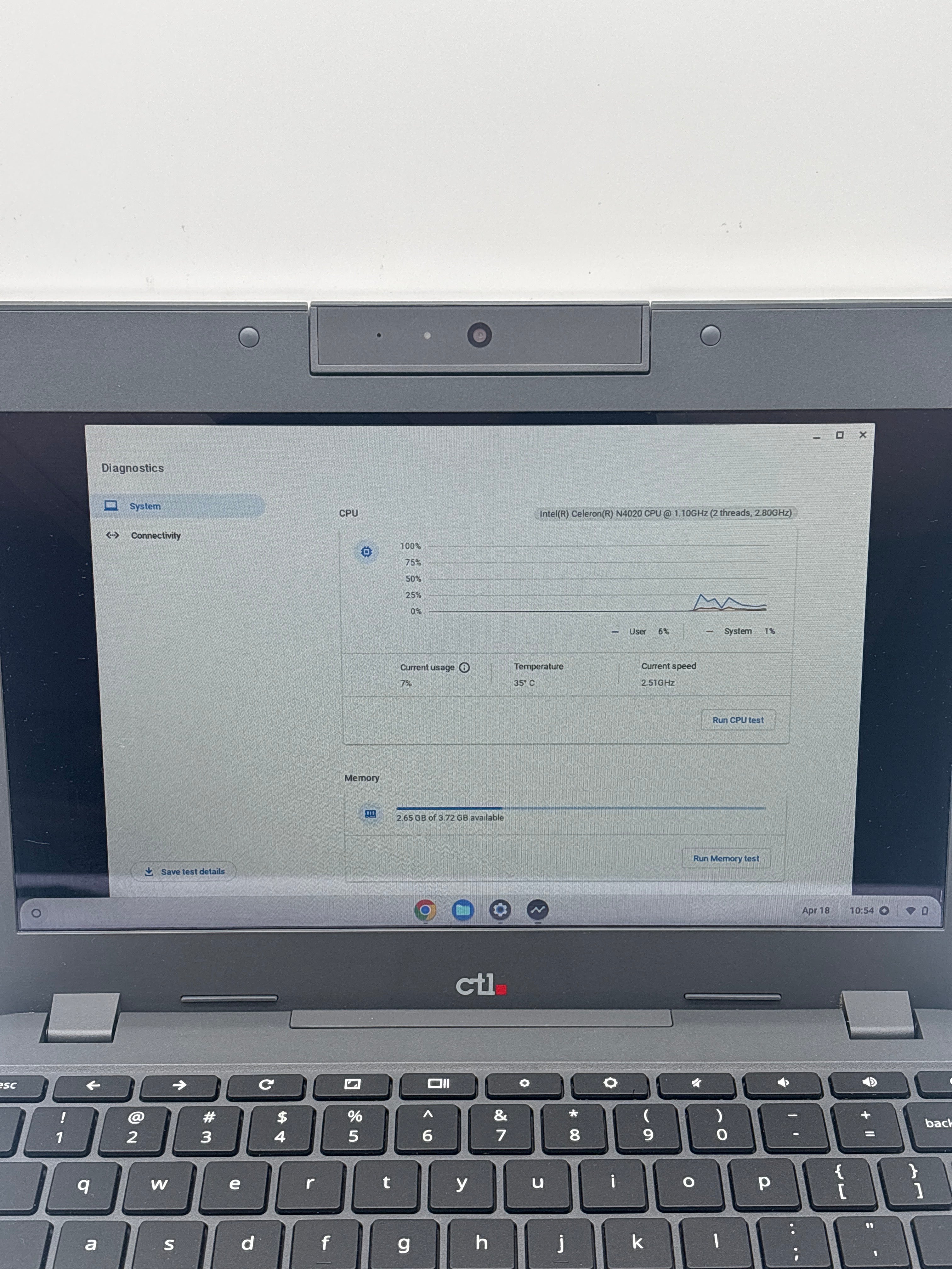 CTL Nl71CT Laptop Pentium N4020 4GB RAM 32GB