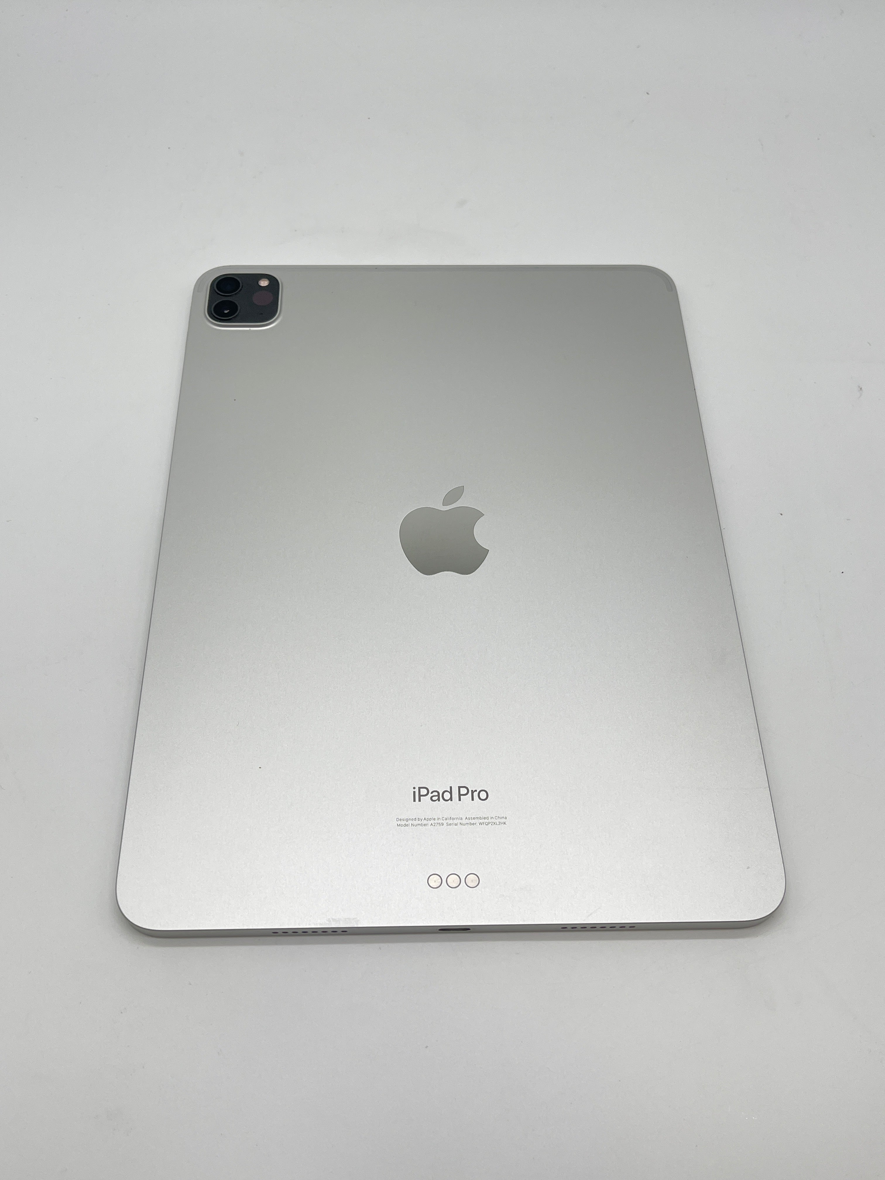 Apple iPad Pro 11 inch 4th Gen A2759 128GB WiFi Only Silver Used