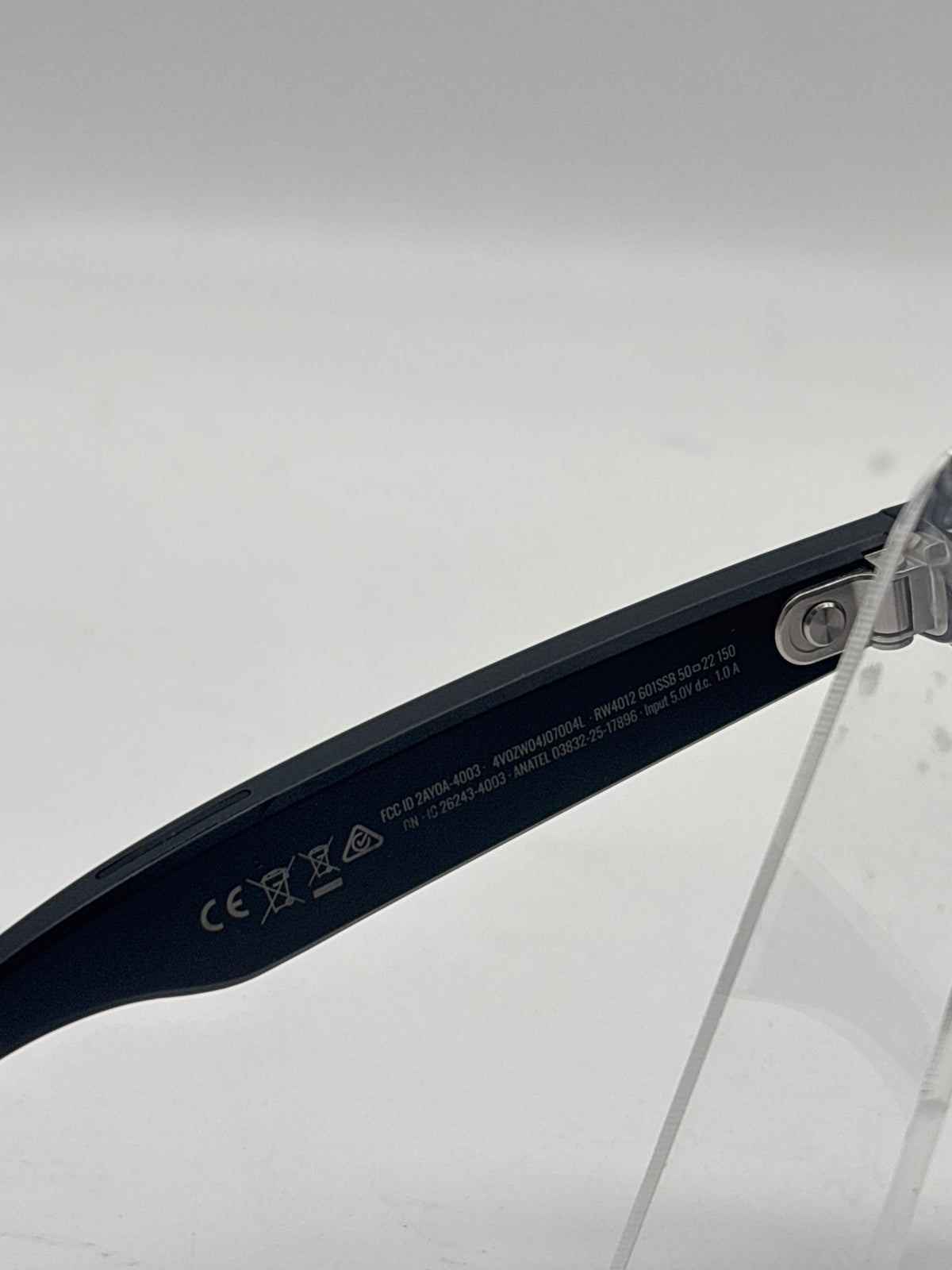 Ray-Ban Meta Wayfarer RW4012 Smart Glasses - 32GB - Wi-Fi 6E - Bluetooth 5.3