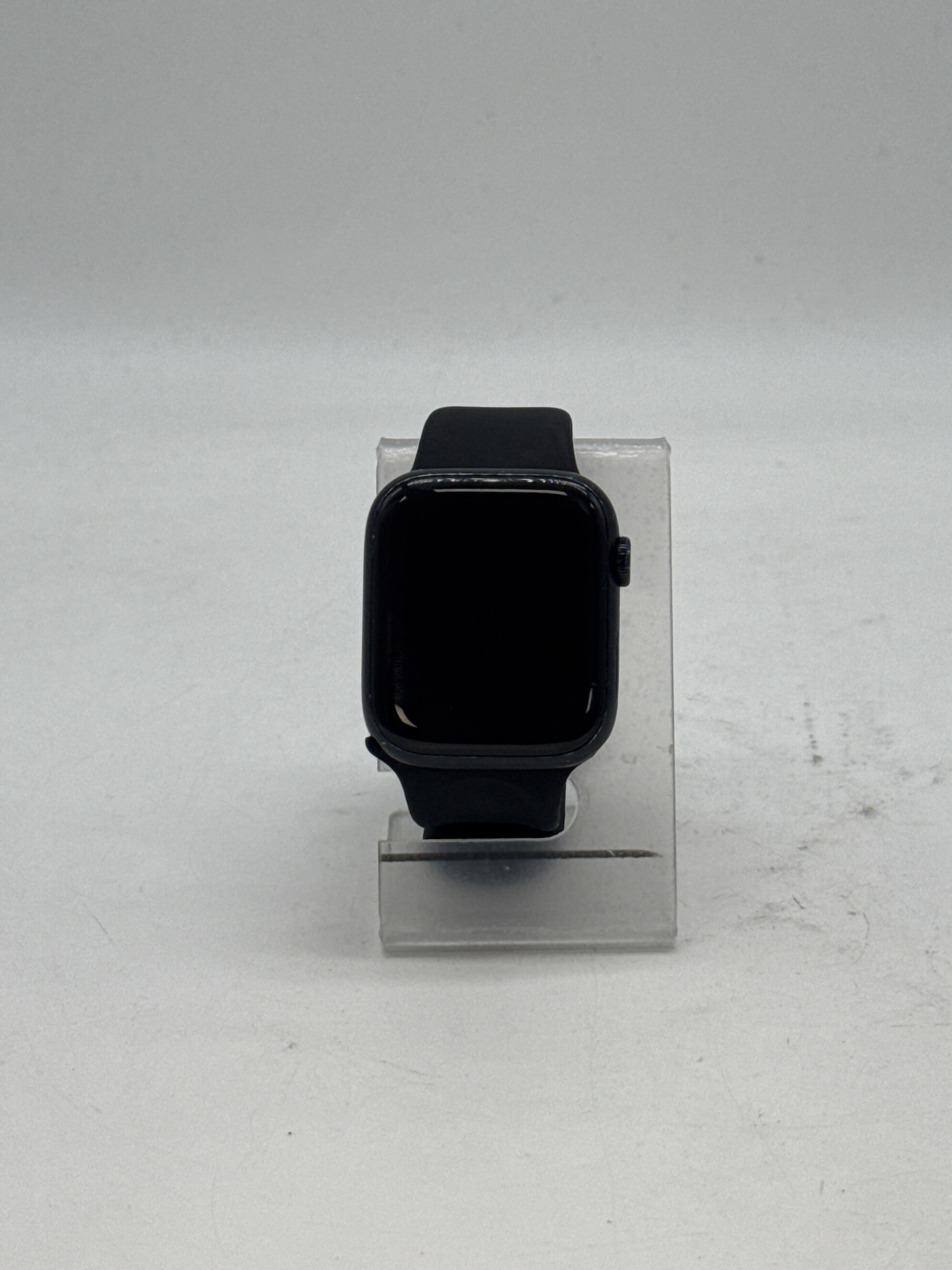 Apple Watch Series 7 A2477 45mm GPS + Cellular Midnight Aluminum Watch