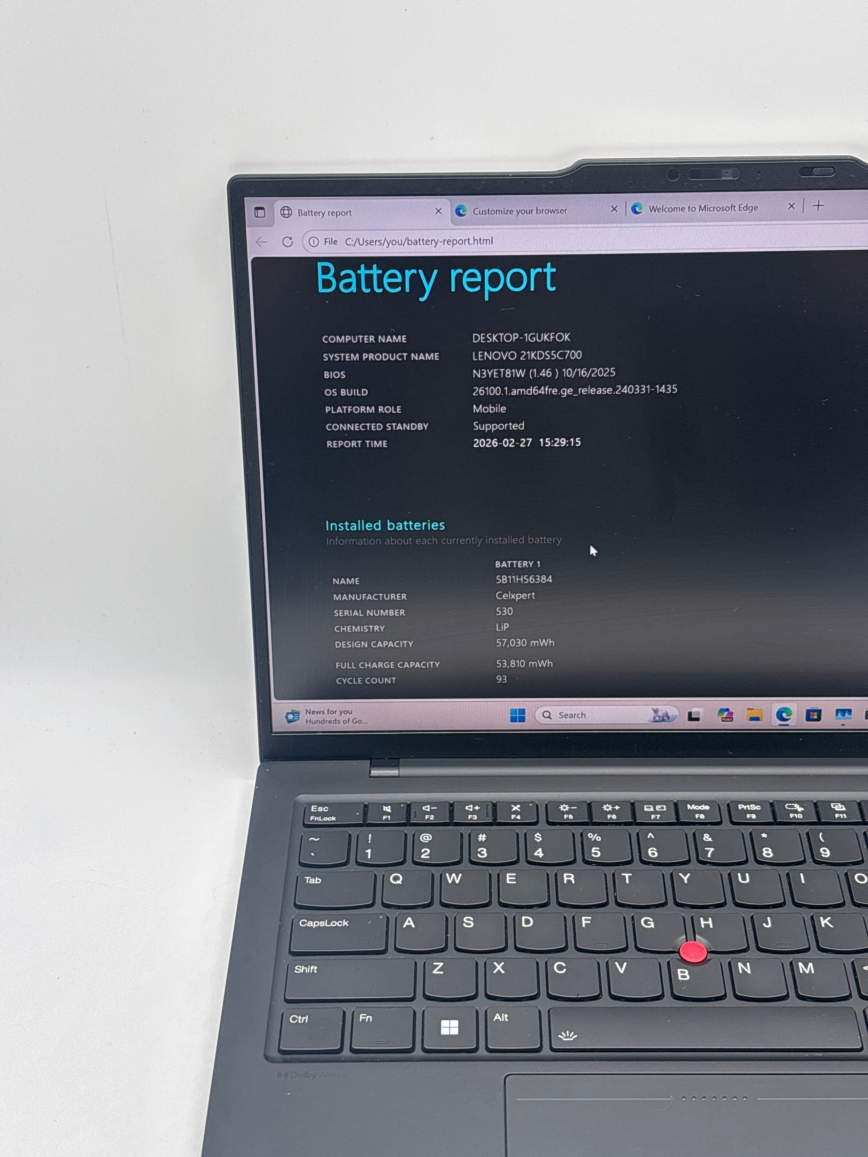 Lenovo ThinkPad X1 Carbon Gen 12 Ultra 7 165U 32GB RAM 512GB SSD - Warranty