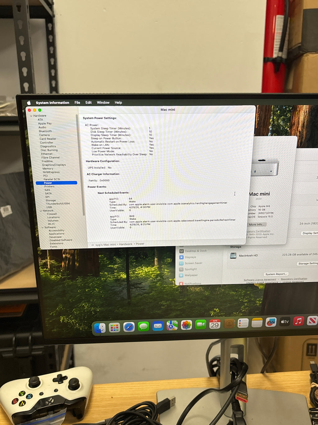 Apple Mac Mini M4 2024 MU9D3/LLA 16GB RAM 256GB SSD - Used