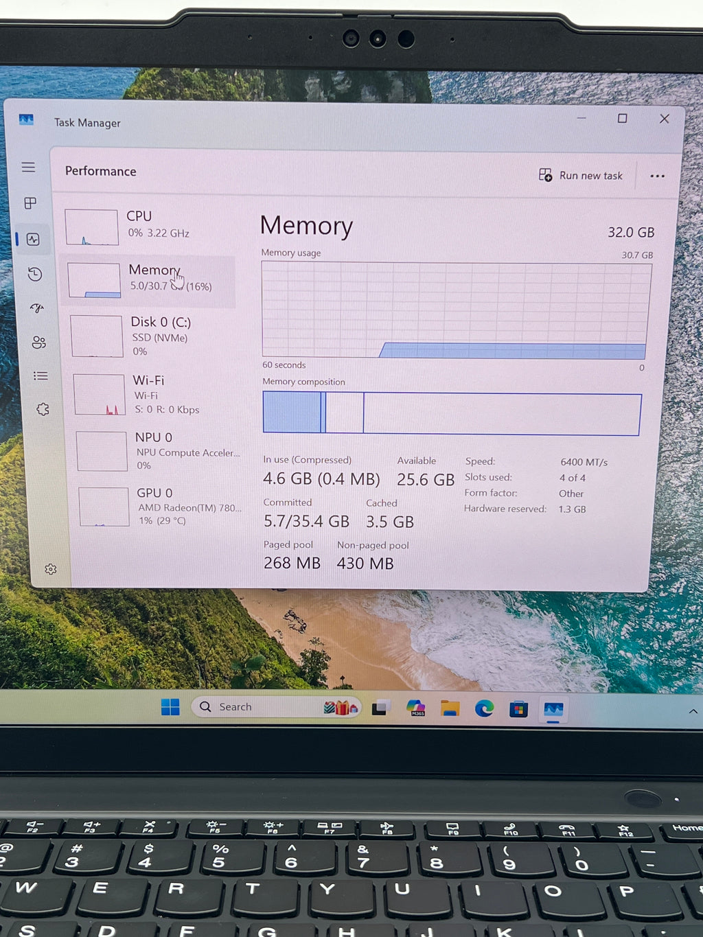 Lenovo ThinkPad X13 Gen 4 FHD+ TOUCH Ryzen 7 PRO 7840U 32GB 512GB