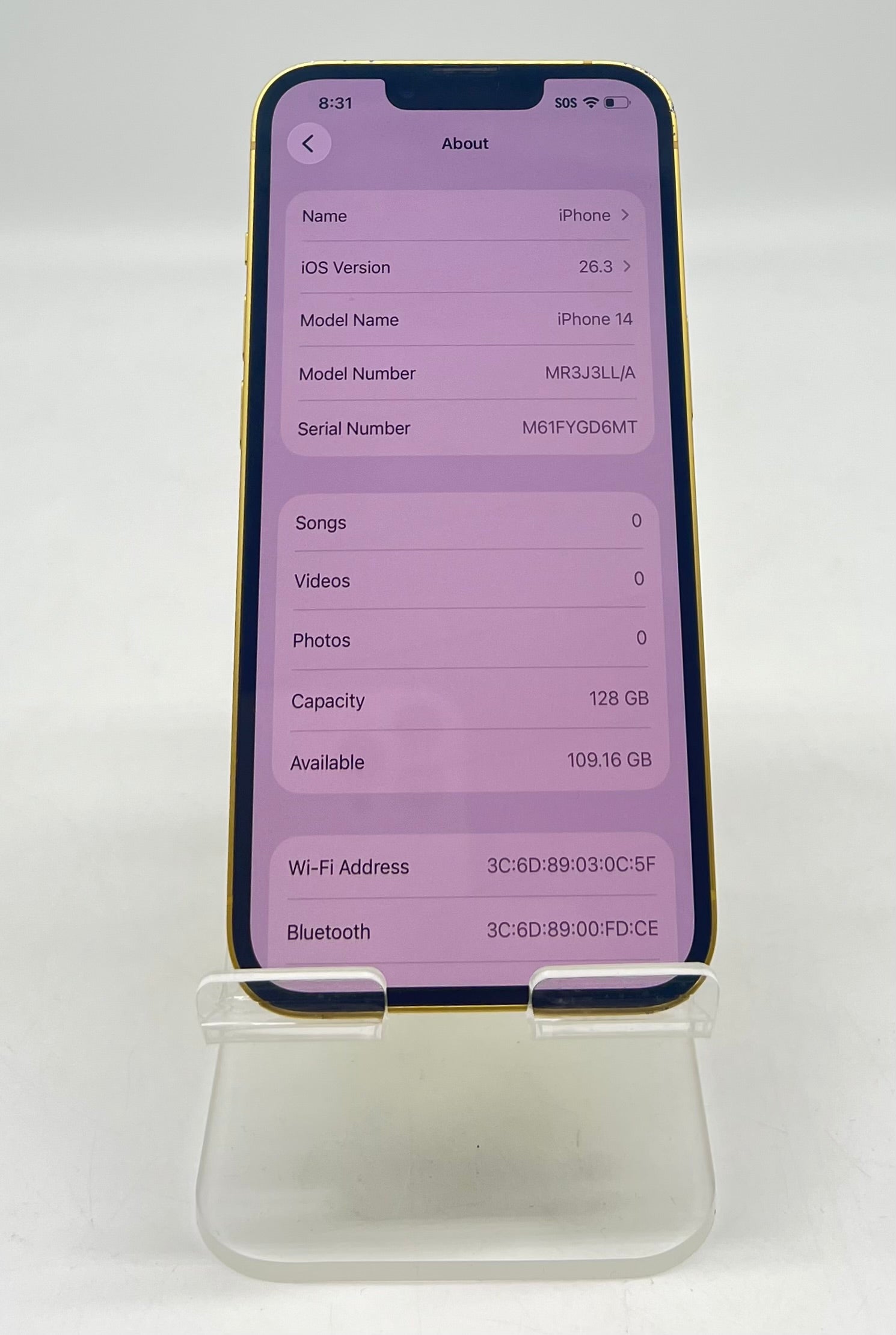 Apple iPhone 14 128GB Yellow Xfinity - Used
