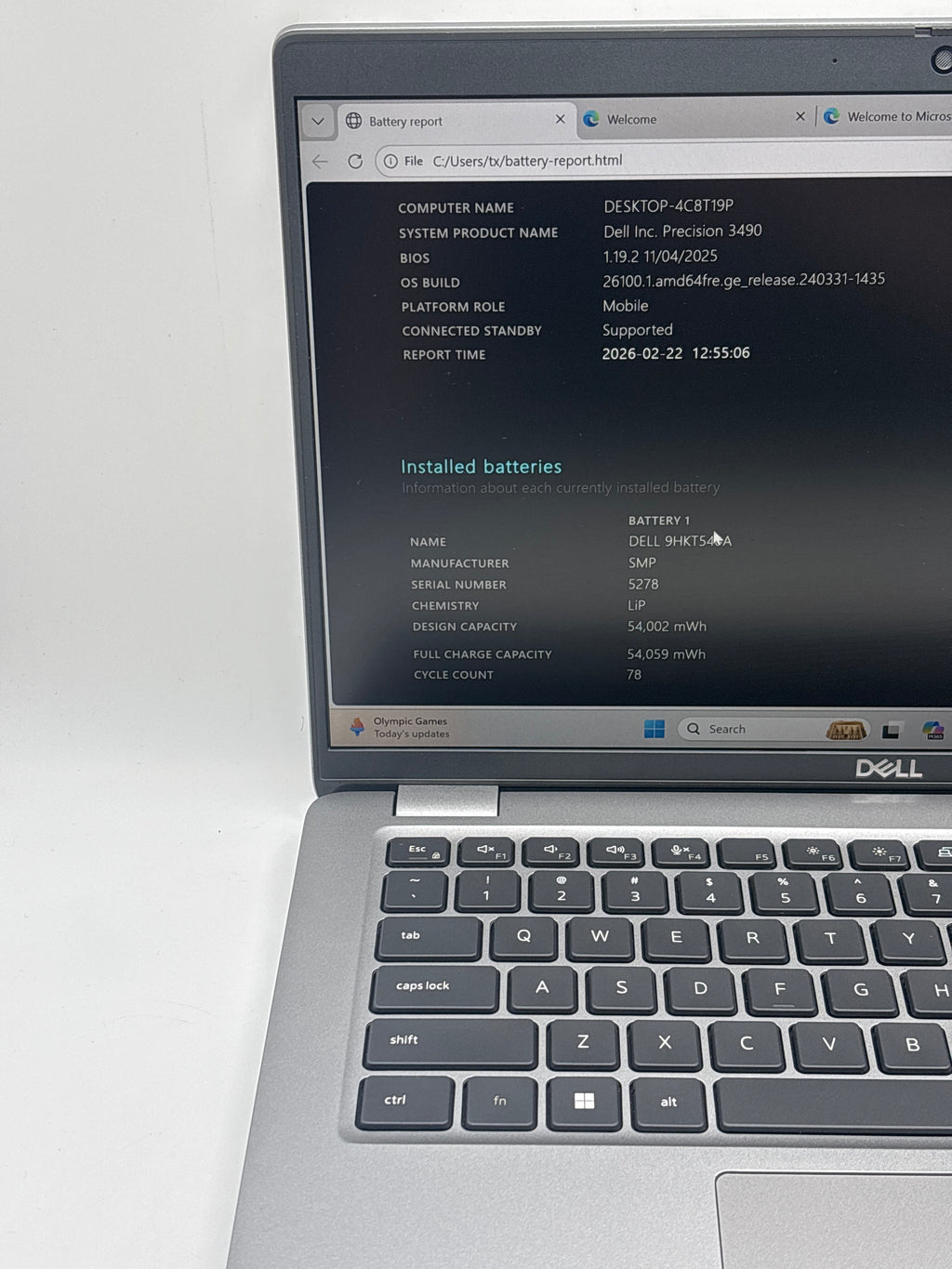 Dell Precision 3490 Ultra 7 155H 16GB RAM 512GB SSD