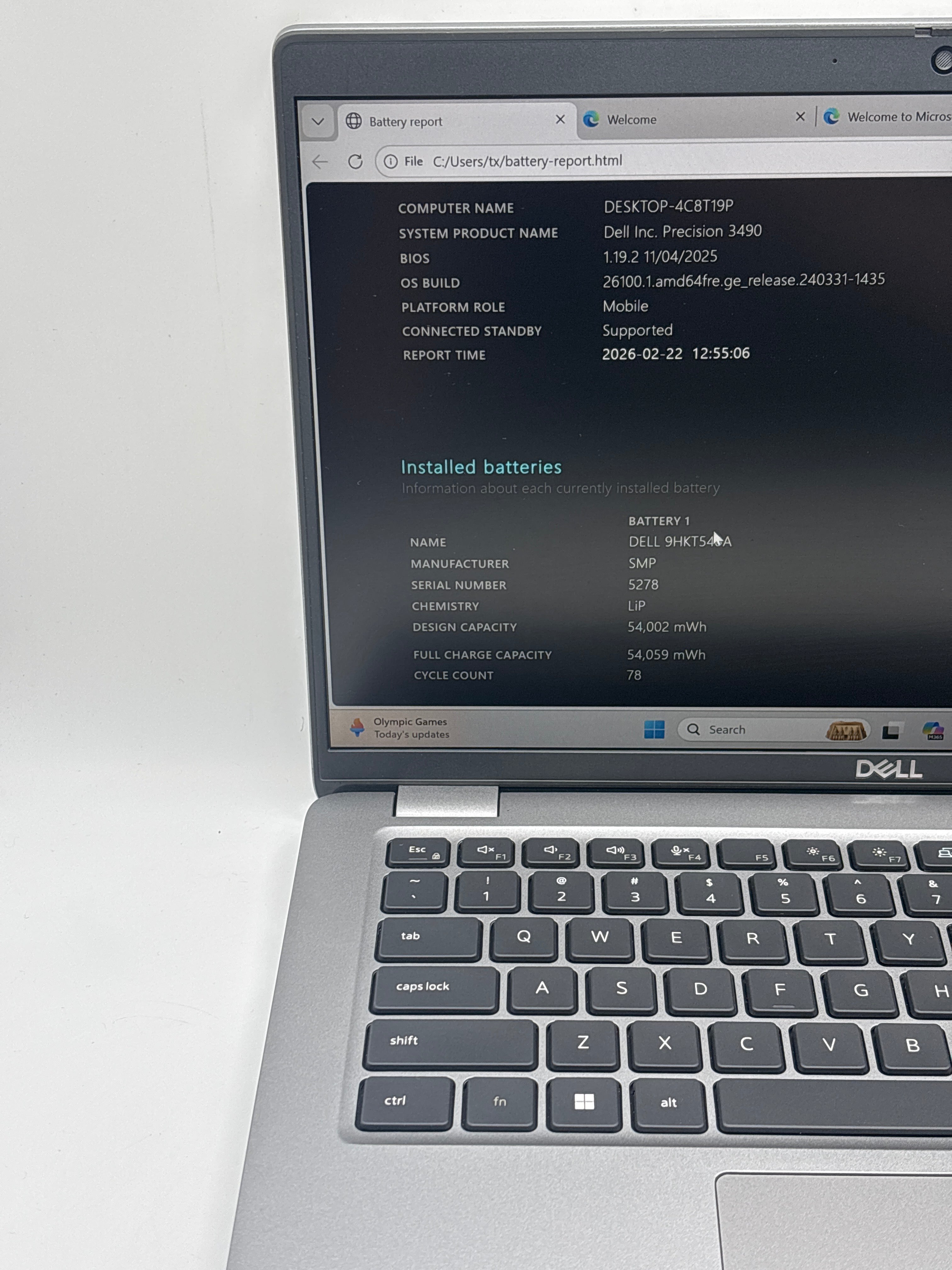Dell Precision 3490 Ultra 7 155H 16GB RAM 512GB SSD
