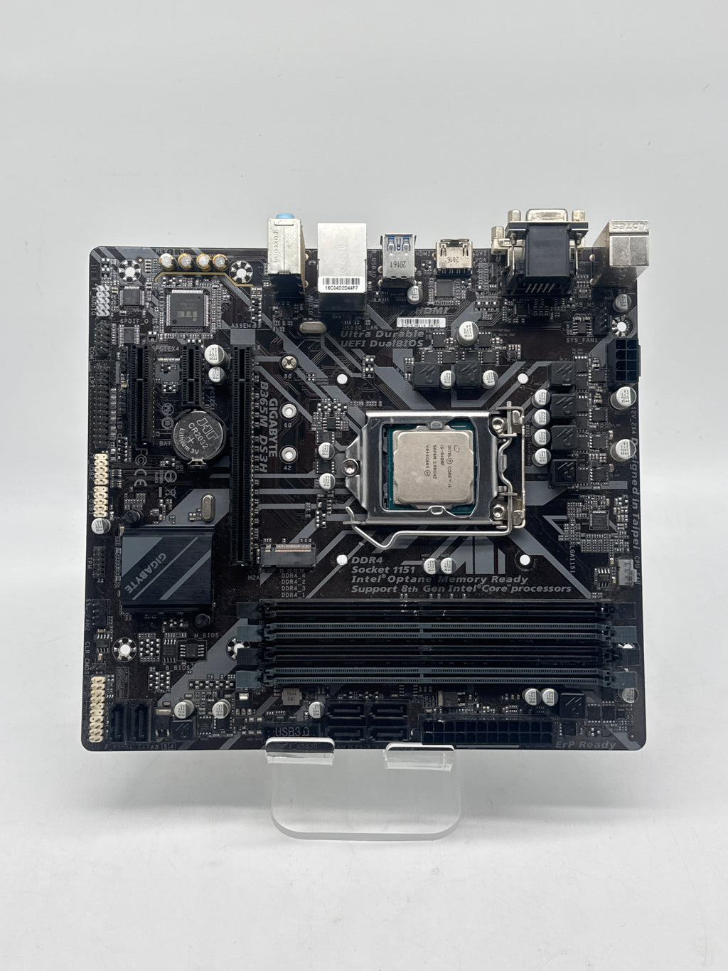 GIGABYTE B365M DS3H LGA1151 Motherboard w/ Intel Core i5-9400F 6 Cores 2.90GHz