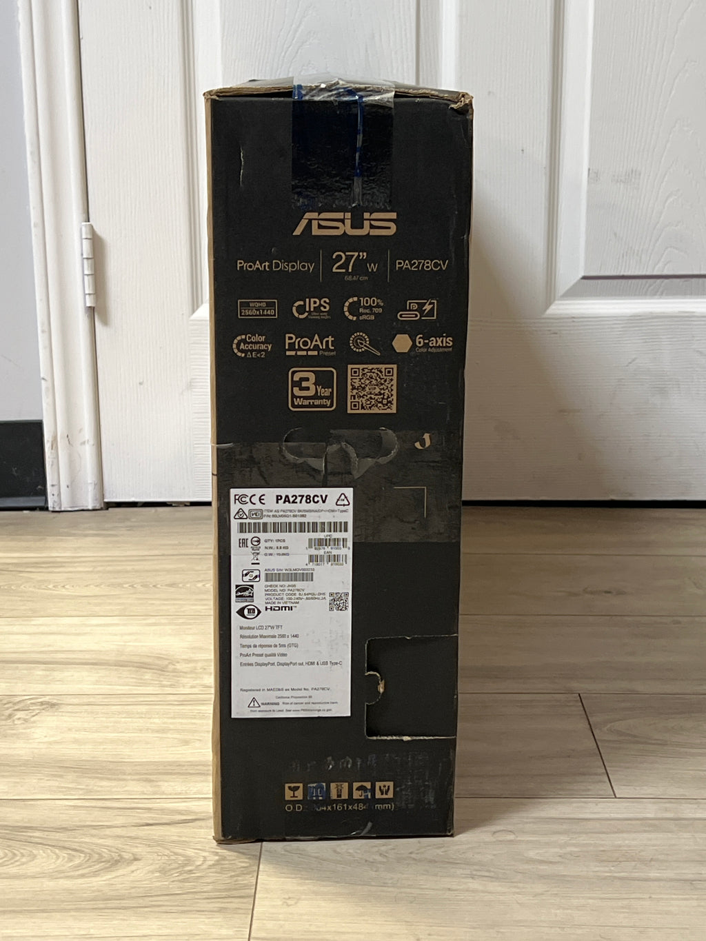ASUS ProArt Display PA278CV 27-Inch Monitor New