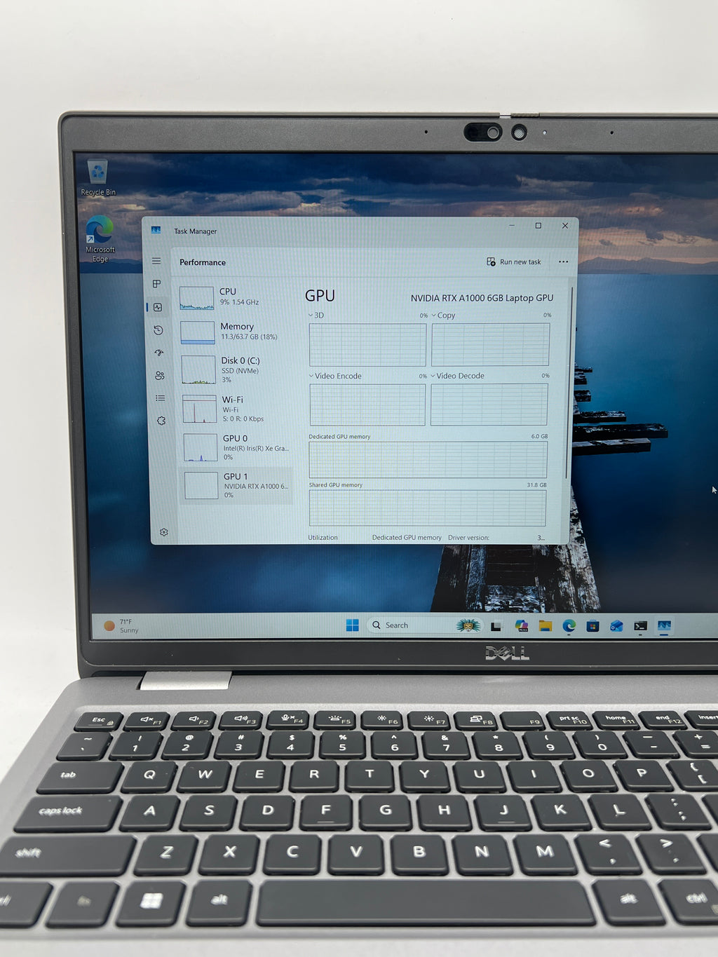 Dell Precision 3581 i7-13800H 64GB RAM 1TB SSD RTX 1000 - Used (Warranty)